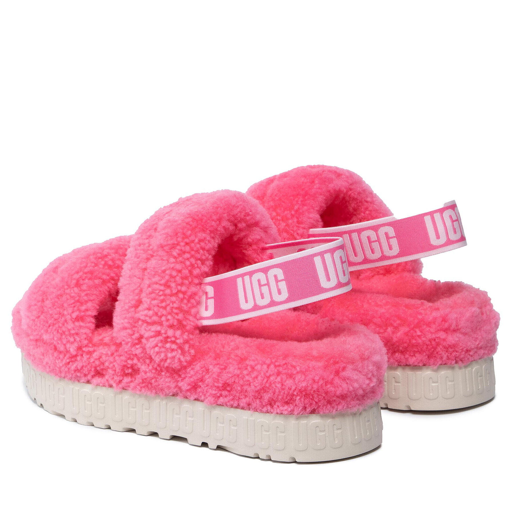 Ugg Copati W Oh Fluffita 1120876 Roza - Pepit.si