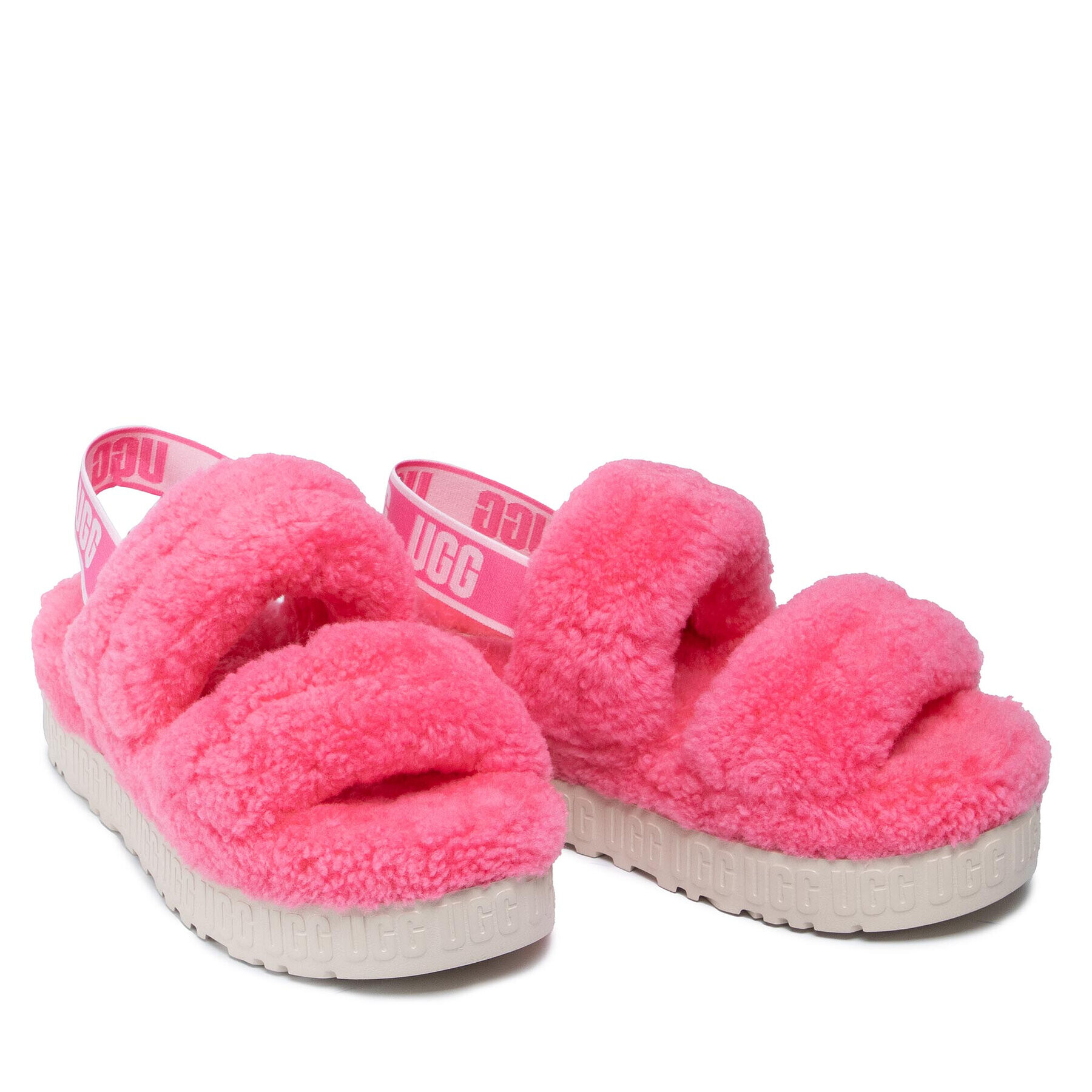 Ugg Copati W Oh Fluffita 1120876 Roza - Pepit.si