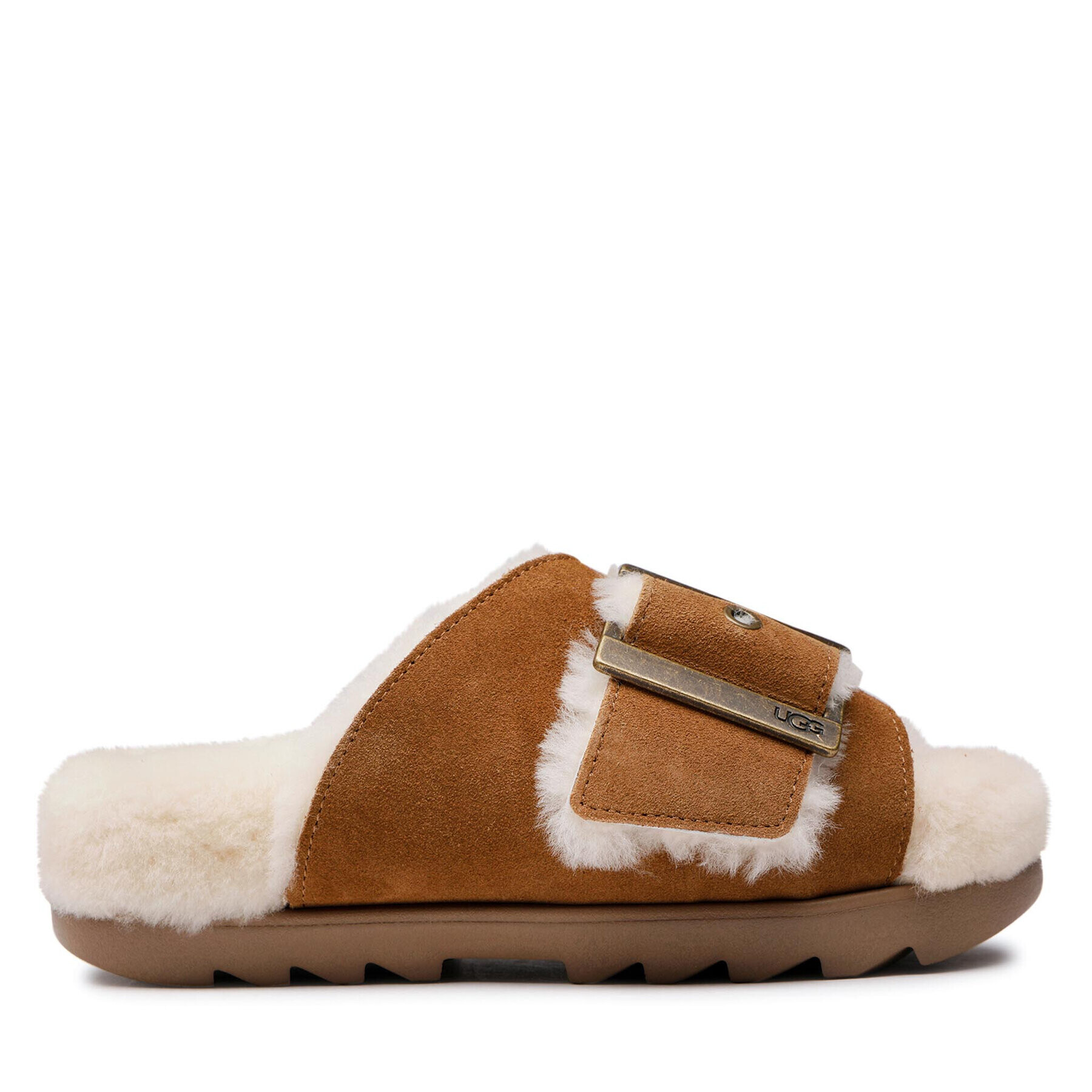 Ugg Copati W Outslide Buckle 1125048 Rjava - Pepit.si