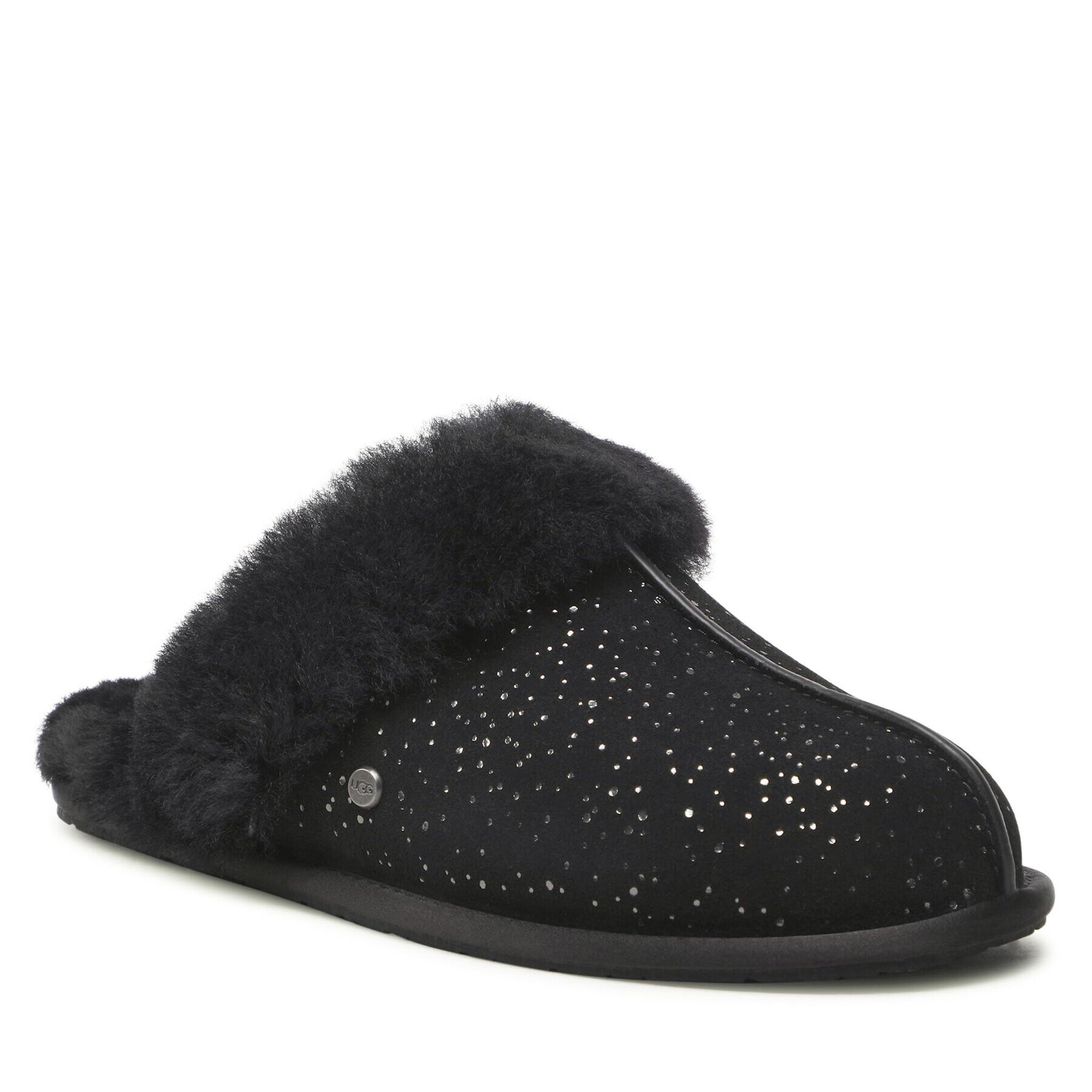 Ugg Copati W Scuffette II Metellic Spots 1137530 Črna - Pepit.si