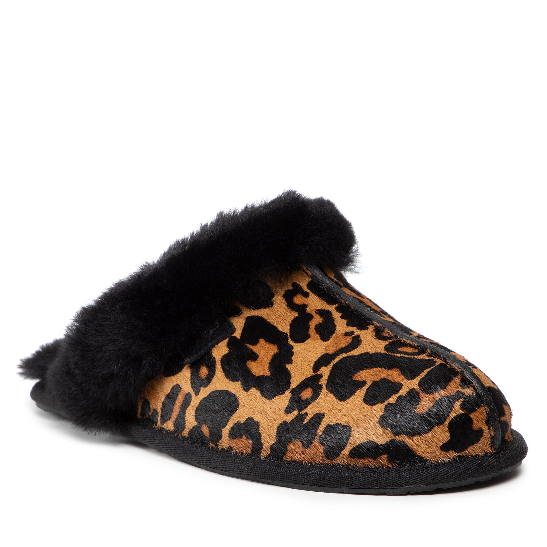 Ugg Copati W Scuffette II Panther Print 1120910 Rjava - Pepit.si