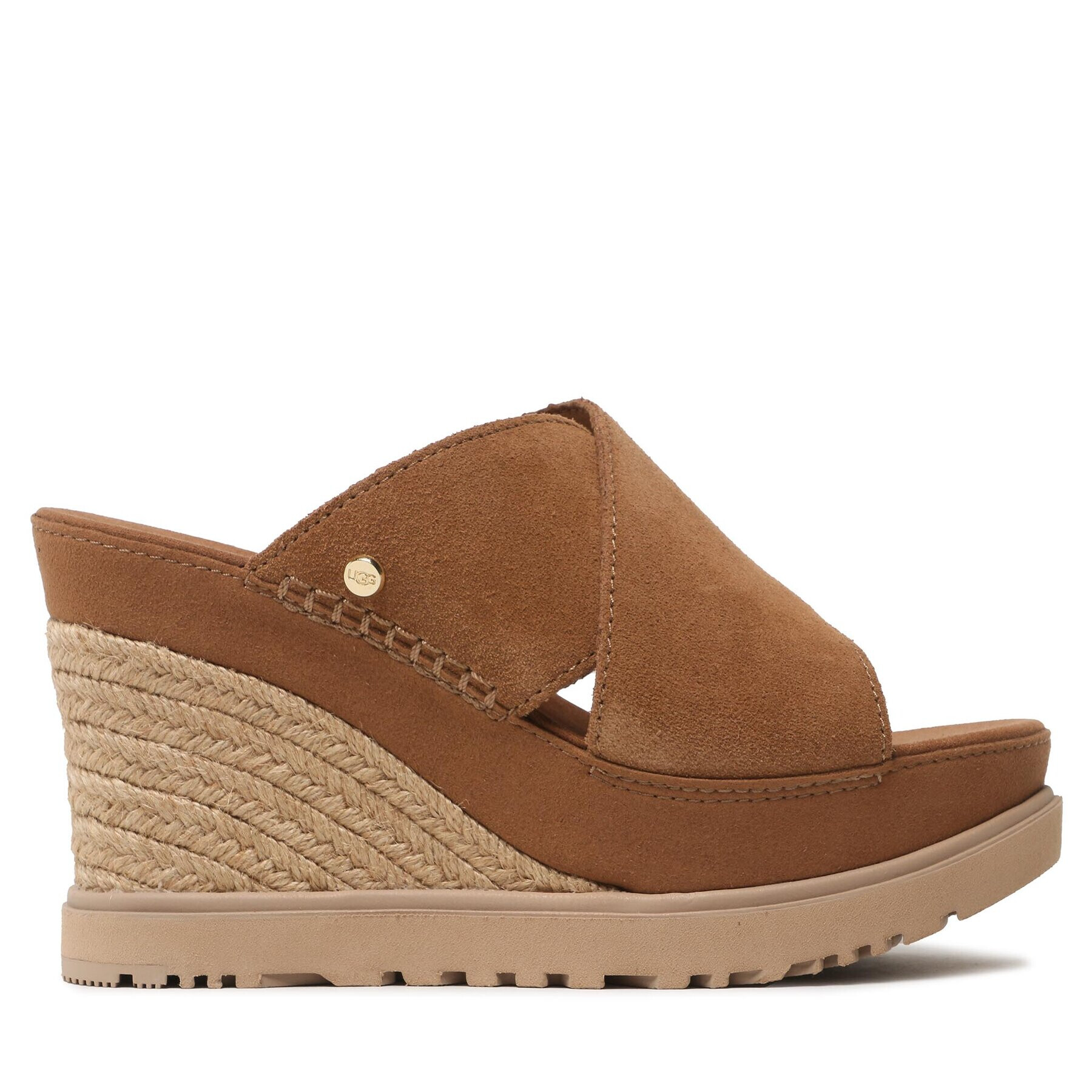 Ugg Espadrile W Abbot Slide 1139291 Rjava - Pepit.si