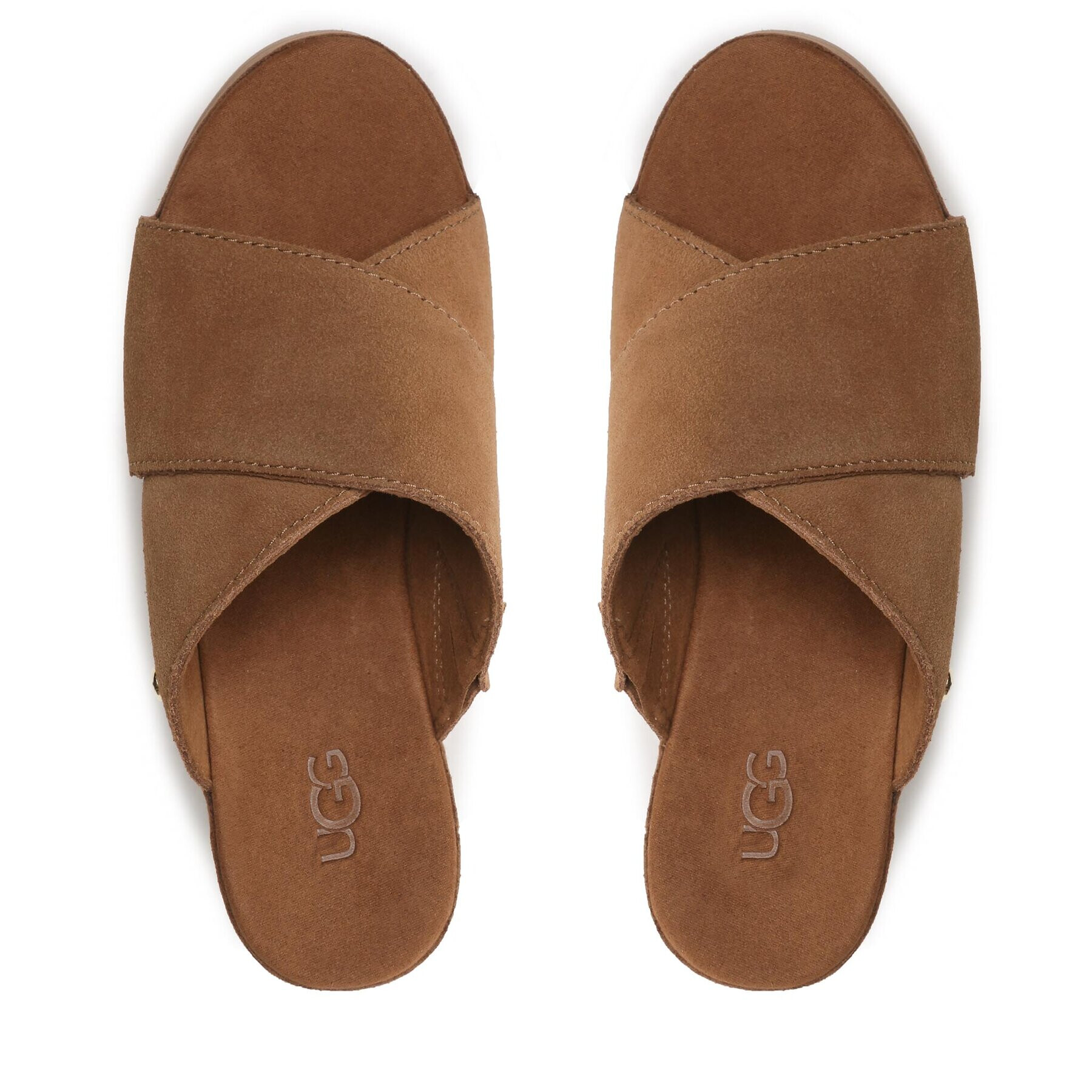 Ugg Espadrile W Abbot Slide 1139291 Rjava - Pepit.si