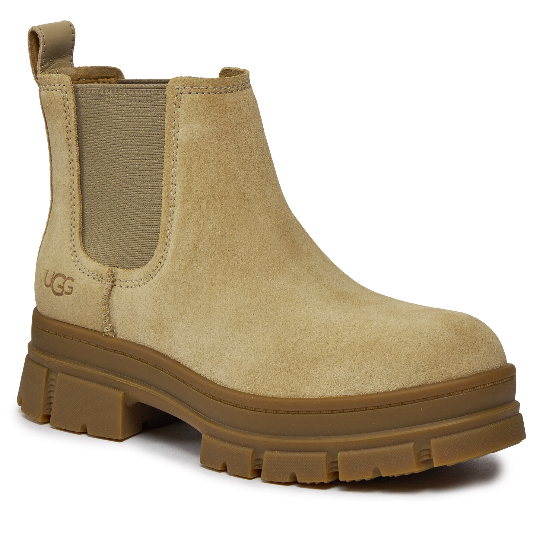 Ugg Gležnjarji Chelsea W Ashton Chelsea 1133893 Bež - Pepit.si