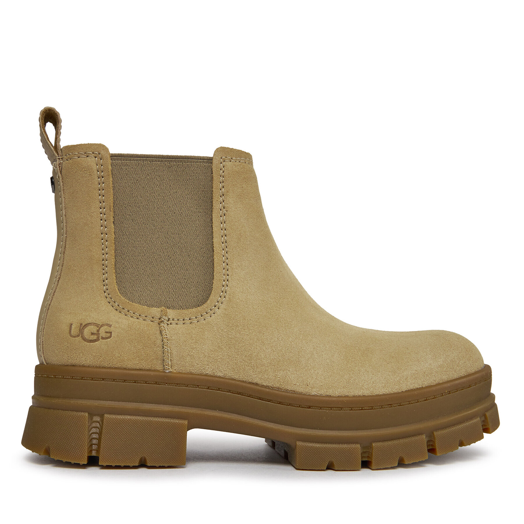 Ugg Gležnjarji Chelsea W Ashton Chelsea 1133893 Bež - Pepit.si