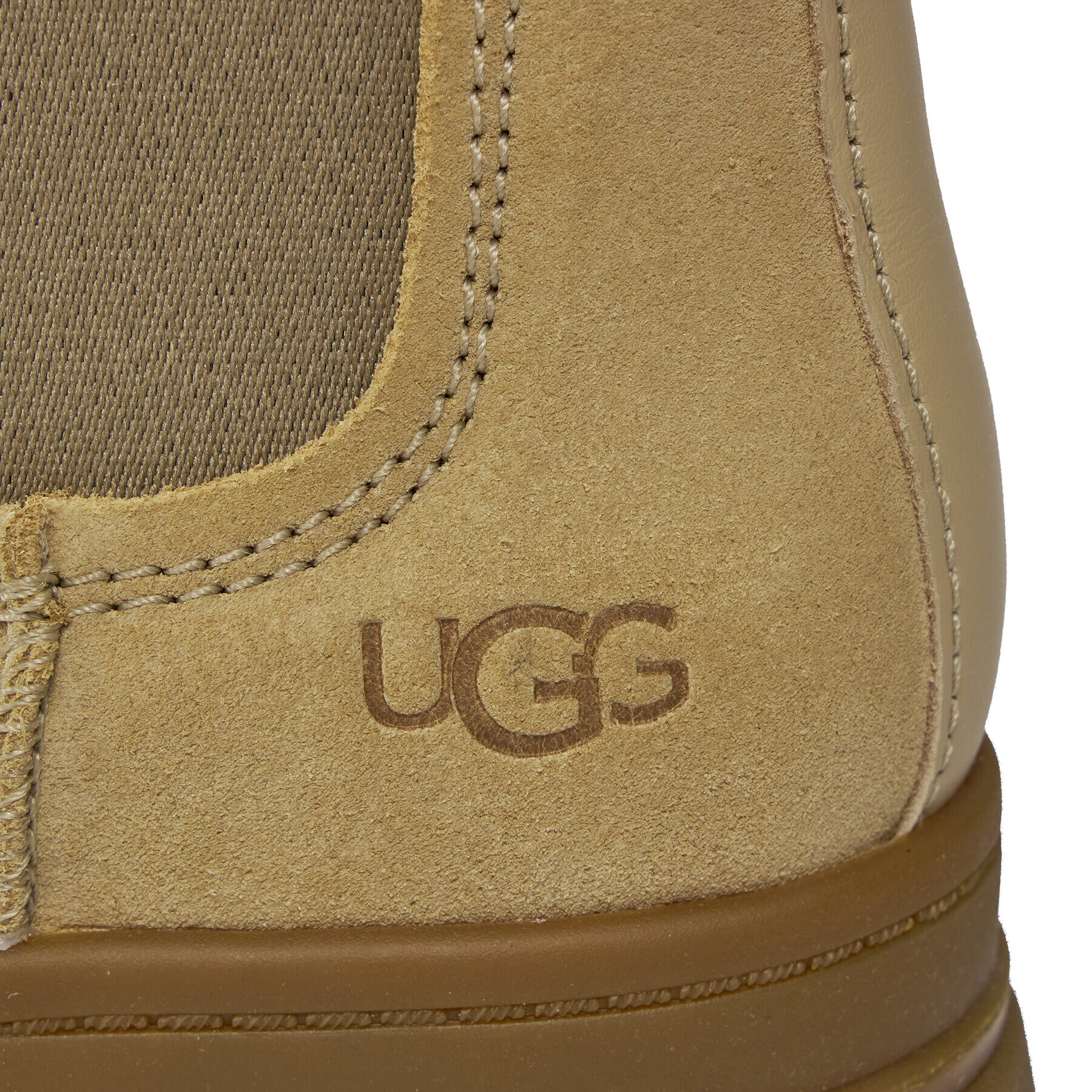 Ugg Gležnjarji Chelsea W Ashton Chelsea 1133893 Bež - Pepit.si