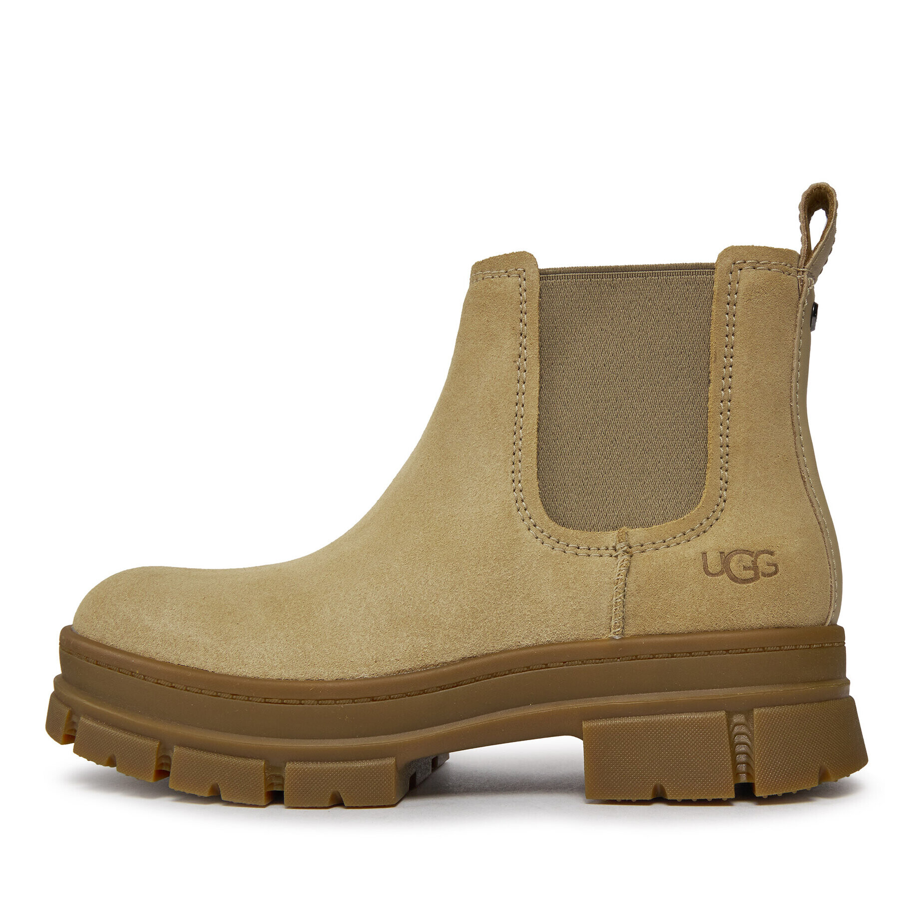 Ugg Gležnjarji Chelsea W Ashton Chelsea 1133893 Bež - Pepit.si