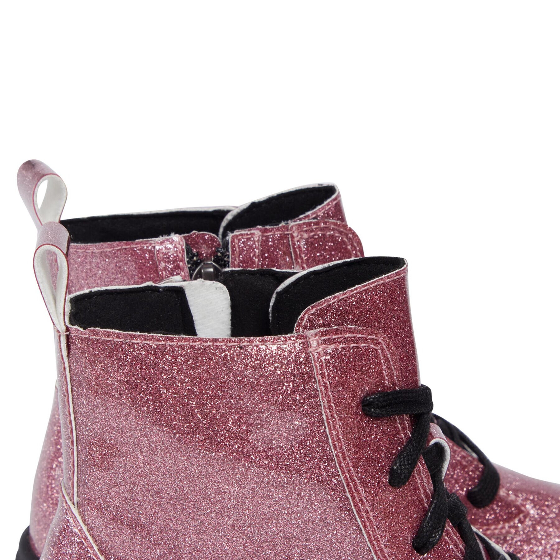 Ugg Gležnjarji K Ashton Lace Up Glitter 1151571K Roza - Pepit.si