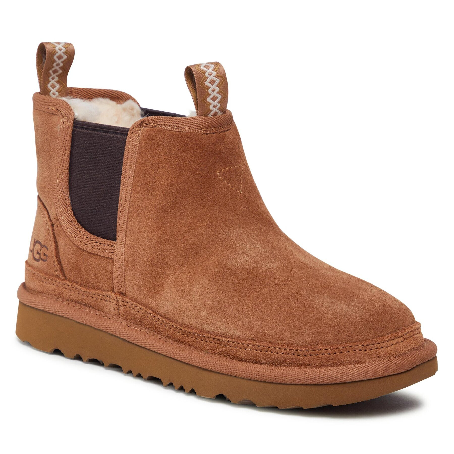 Ugg Gležnjarji K Neumel Chelsea 1143706K Rjava - Pepit.si