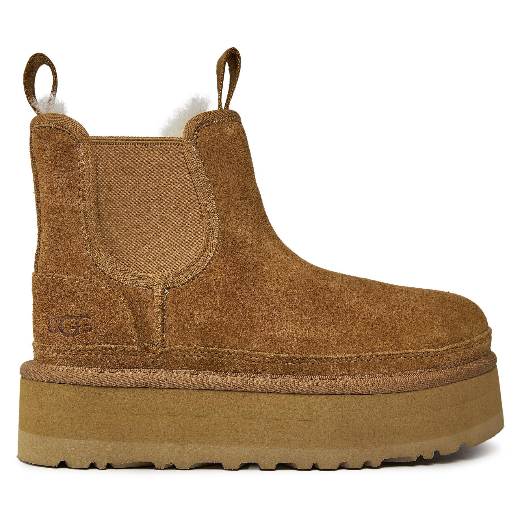 Ugg Gležnjarji Neumel Platform Chelsea 1143710K Rjava - Pepit.si