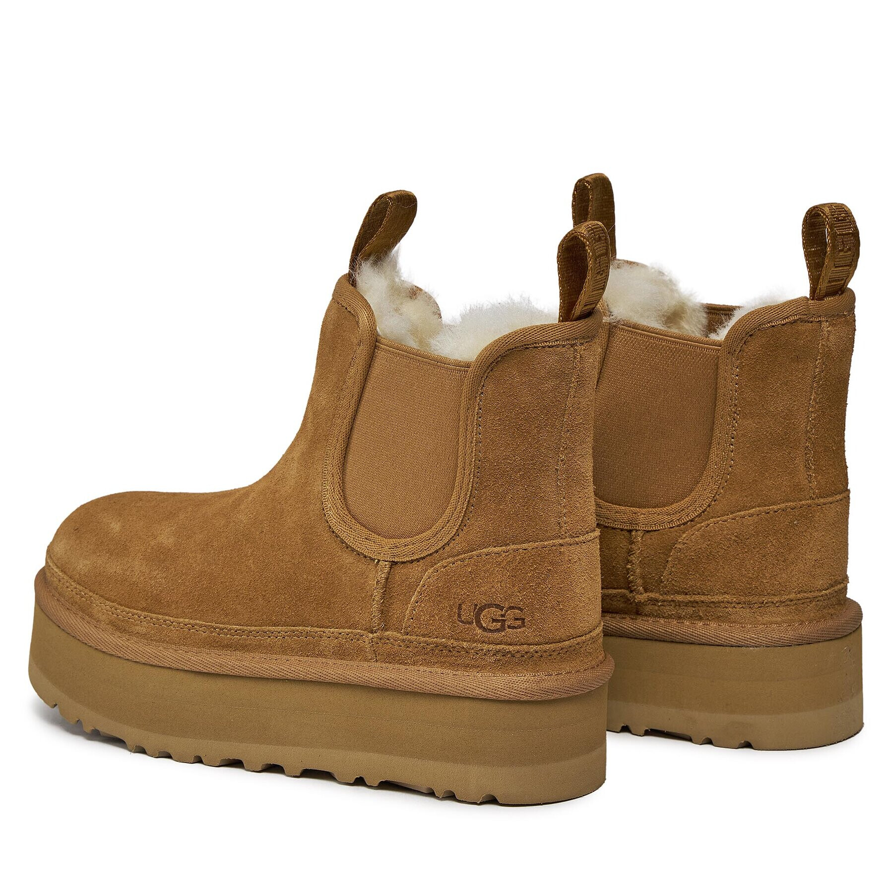 Ugg Gležnjarji Neumel Platform Chelsea 1143710K Rjava - Pepit.si