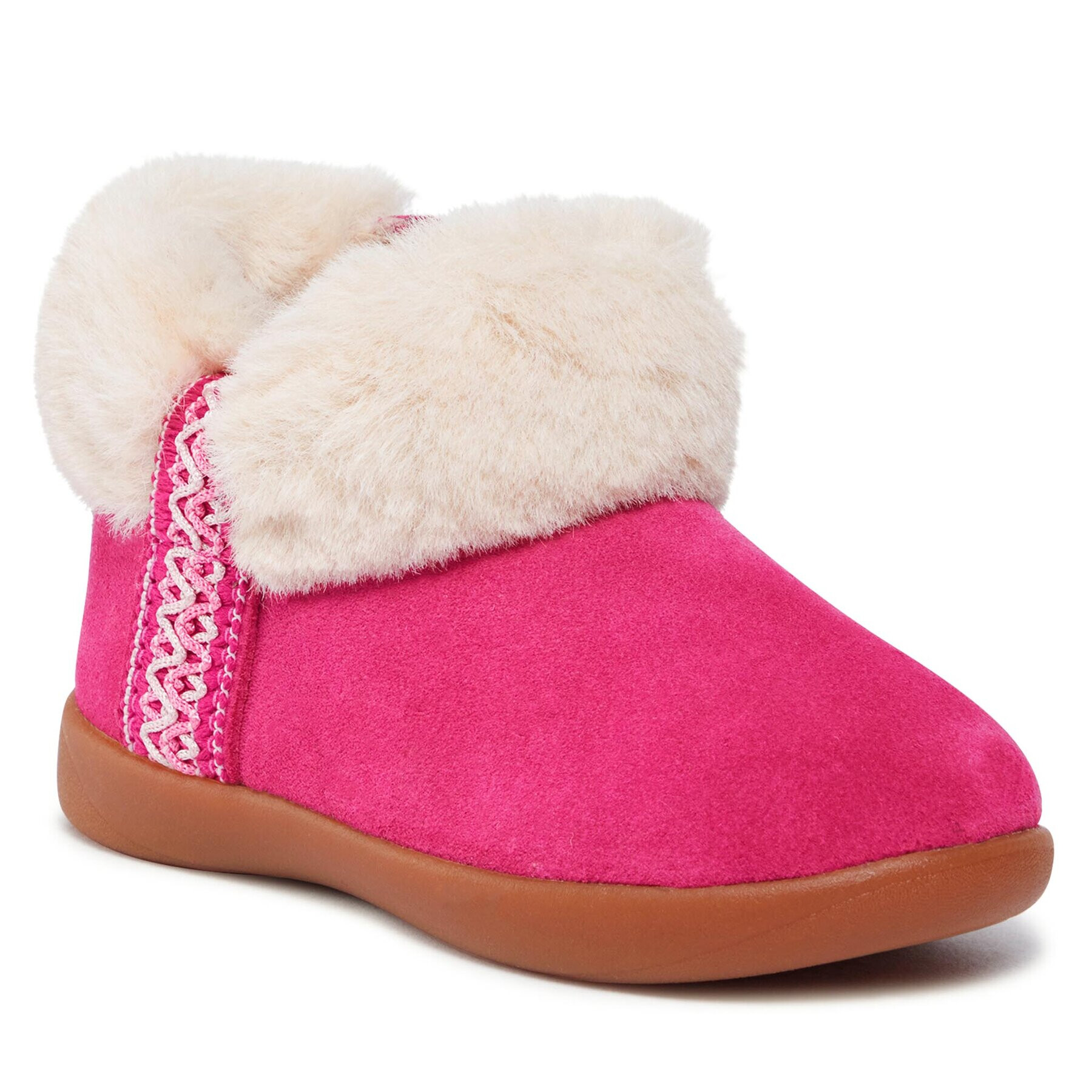 Ugg Gležnjarji T Dreamee Bootie 1143659T Roza - Pepit.si