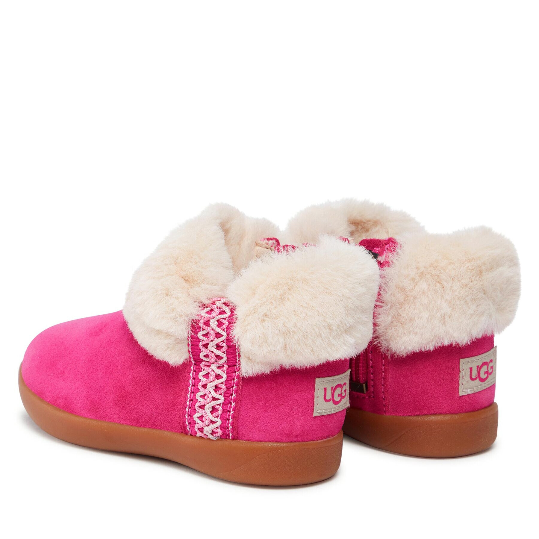 Ugg Gležnjarji T Dreamee Bootie 1143659T Roza - Pepit.si