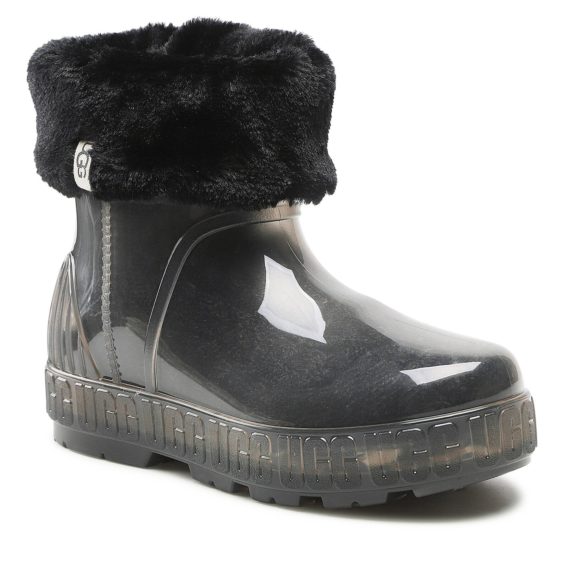 Ugg Gumijasti škornji W Drizlita Clear 1125732 Bela - Pepit.si