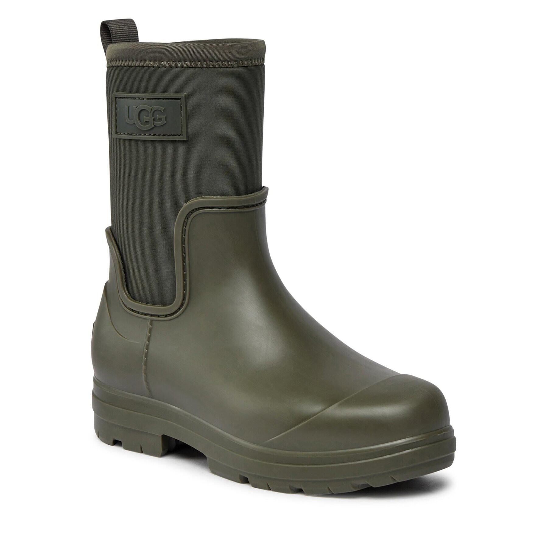 Ugg Gumijasti škornji W Droplet Mid 1143813 Khaki - Pepit.si