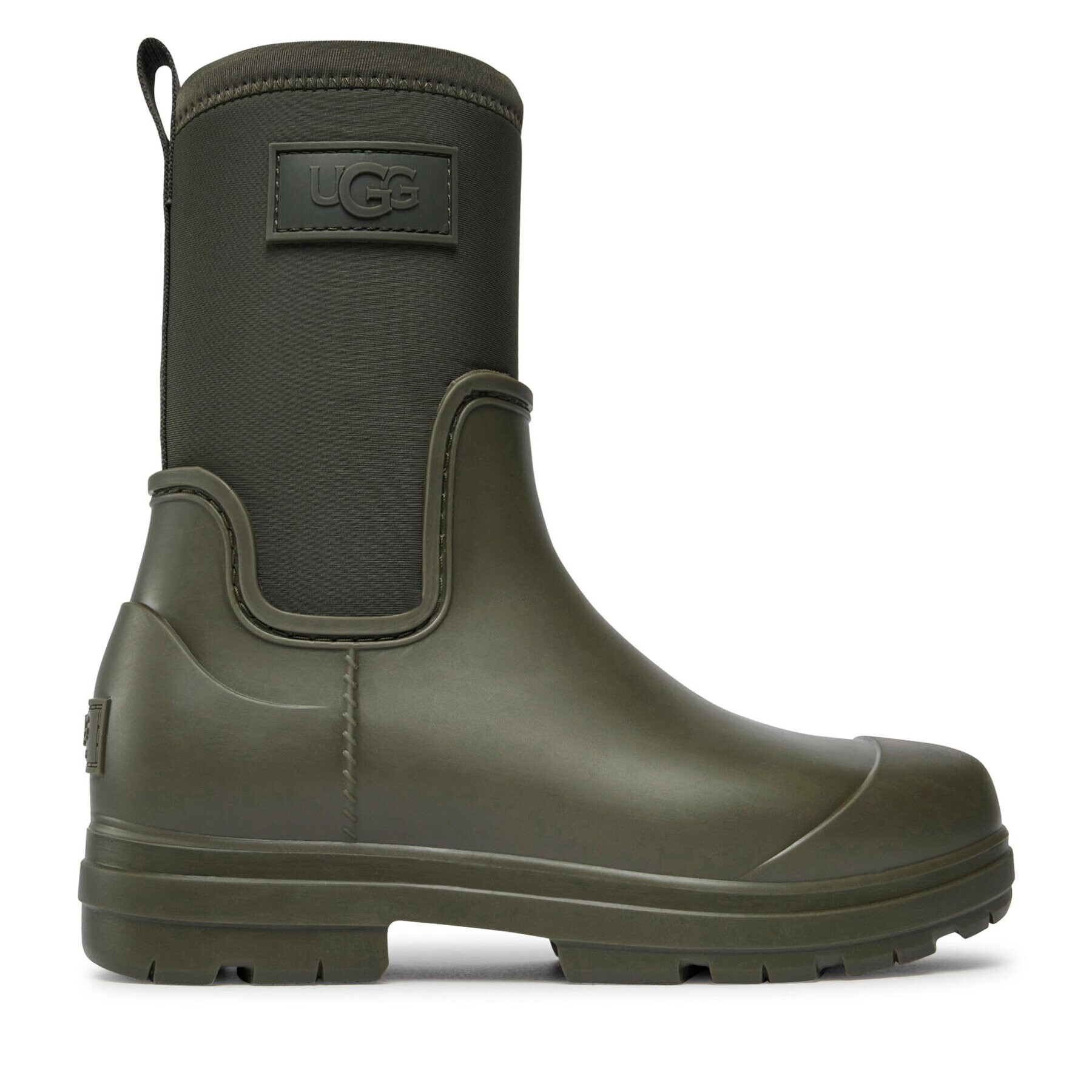 Ugg Gumijasti škornji W Droplet Mid 1143813 Khaki - Pepit.si