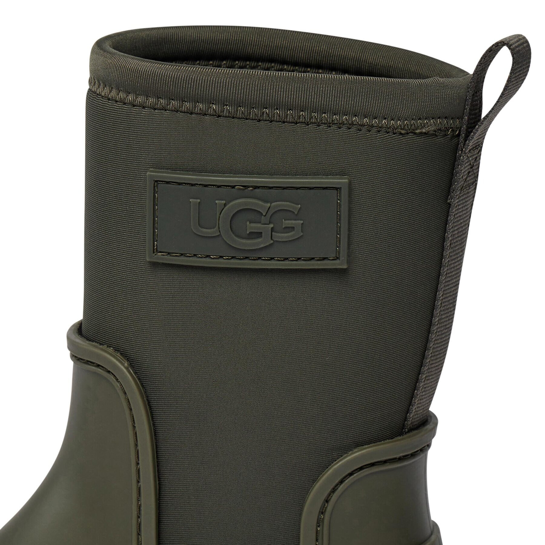 Ugg Gumijasti škornji W Droplet Mid 1143813 Khaki - Pepit.si