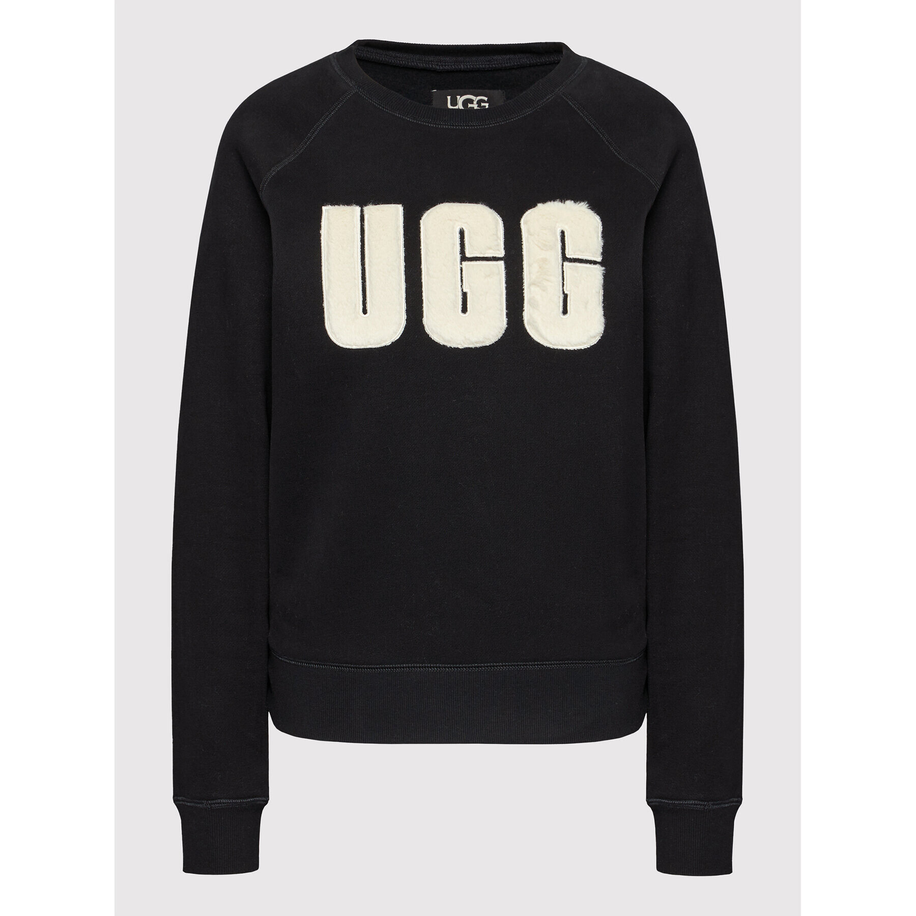 Ugg Jopa Madeline Fuzzy Logo 1123718 Črna Regular Fit - Pepit.si