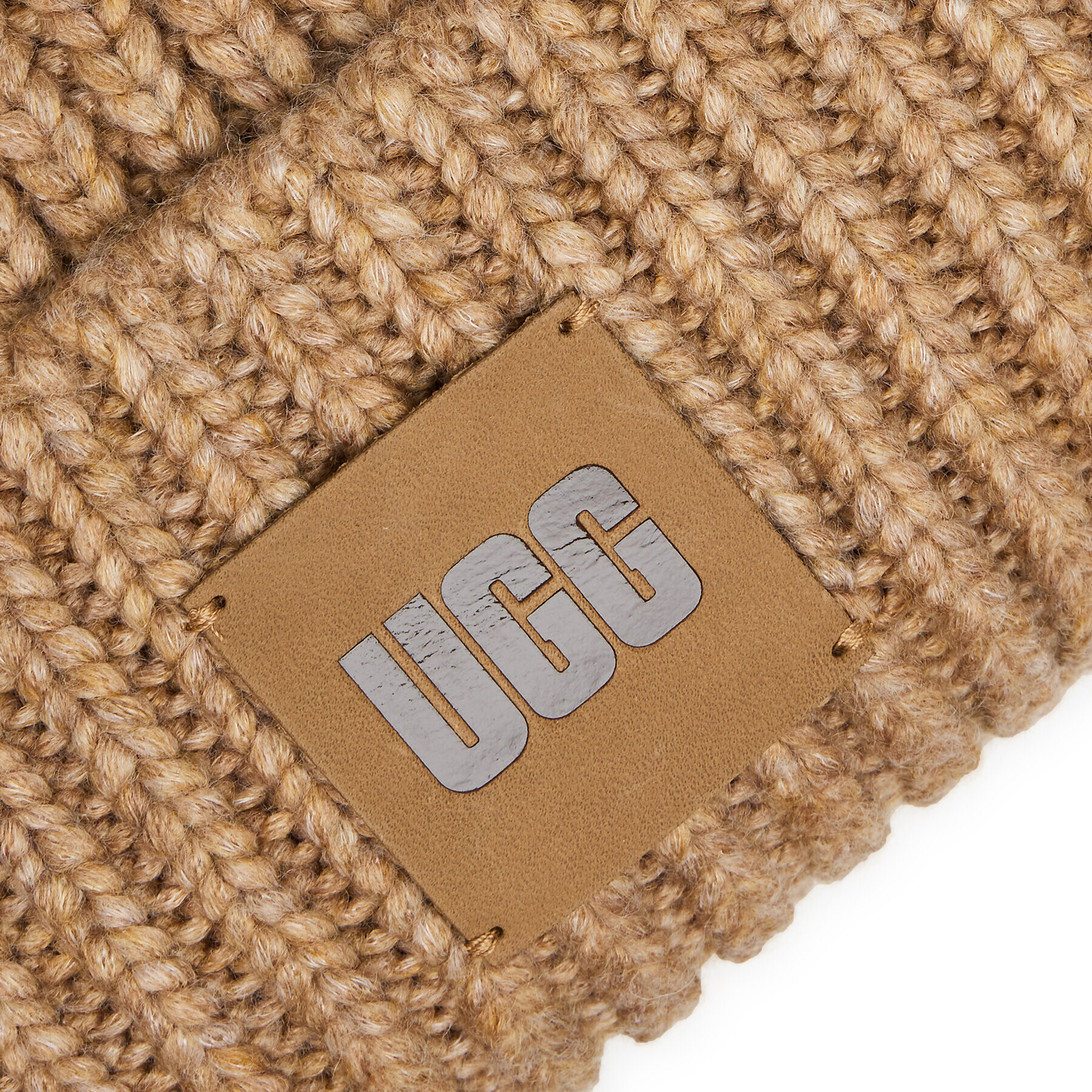 Ugg Kapa Chunky Rib Beanie 20061 Bež - Pepit.si