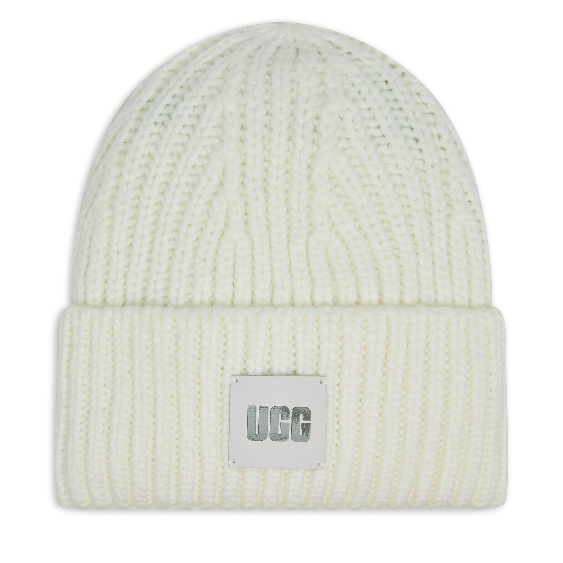 Ugg Kapa Chunky Rib Beanie 20061 Écru - Pepit.si