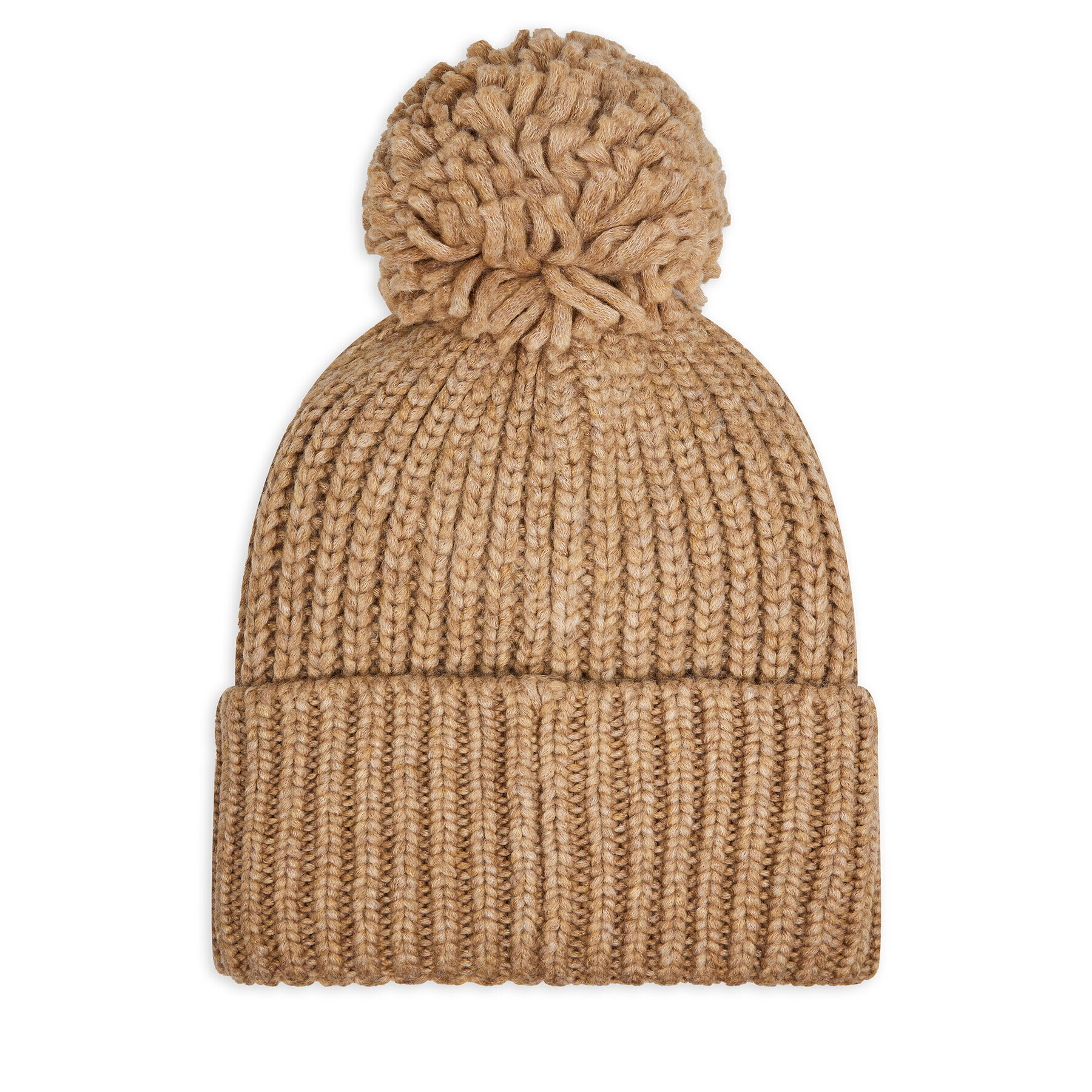 Ugg Kapa Chunky Rib Knit Beanie W Pom 20165 Bež - Pepit.si