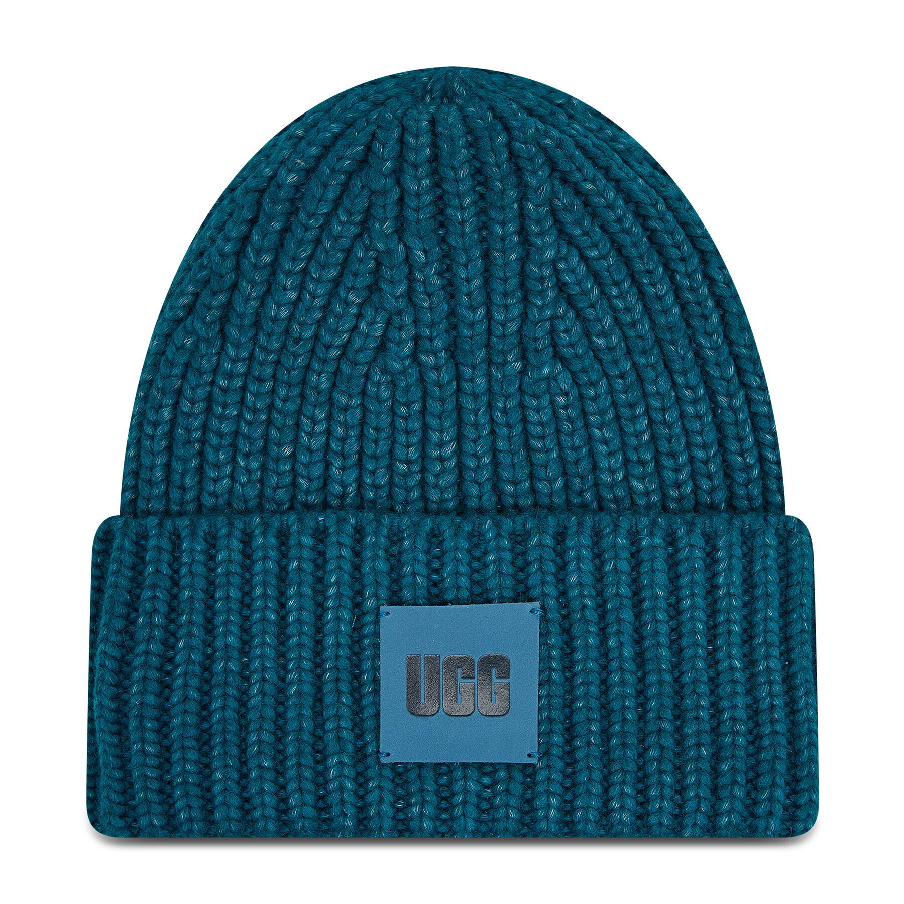 Ugg Kapa W Chunky Rib Beanie W Logo 20061 Modra - Pepit.si