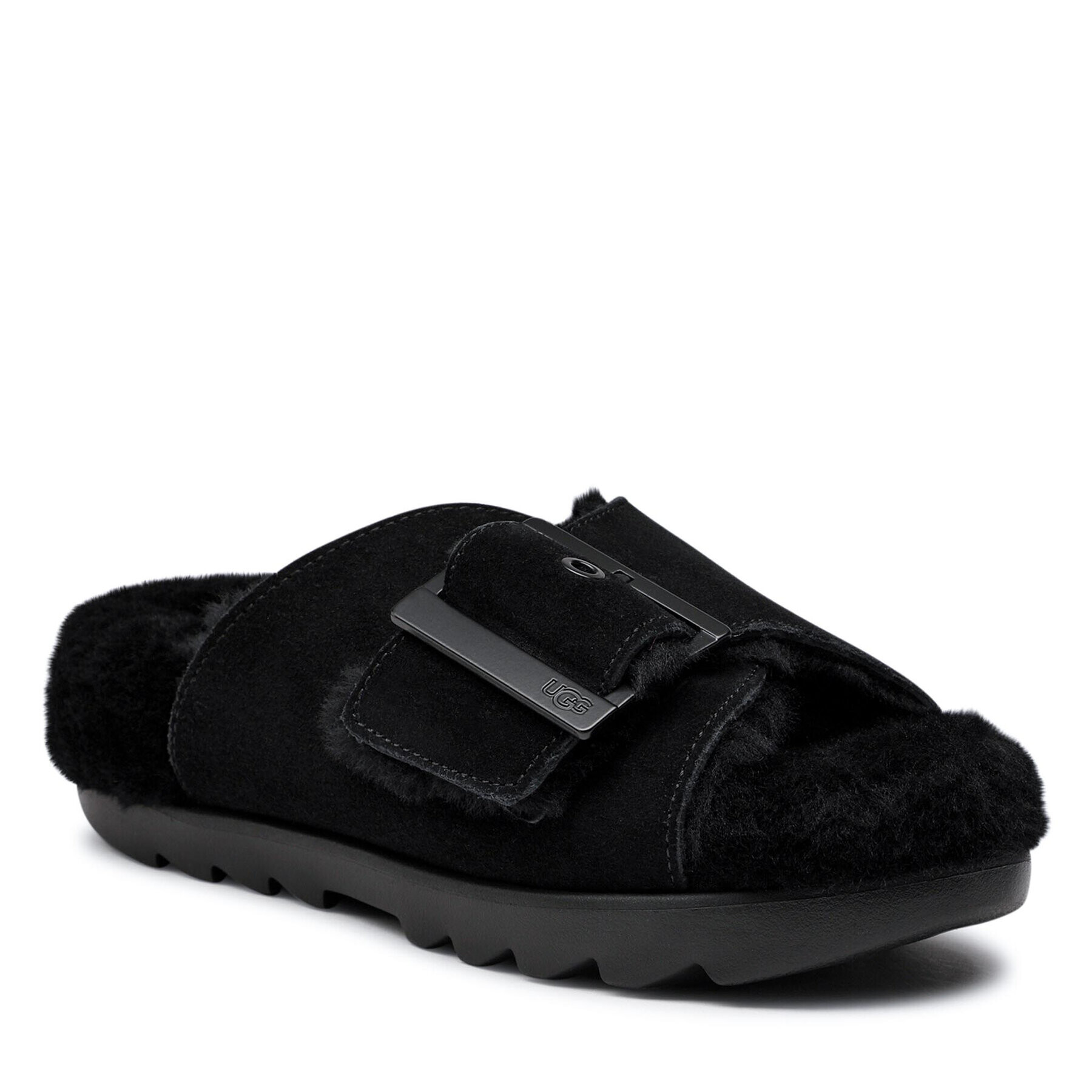 Ugg Natikači W Outslide Buckle 1125048 Črna - Pepit.si