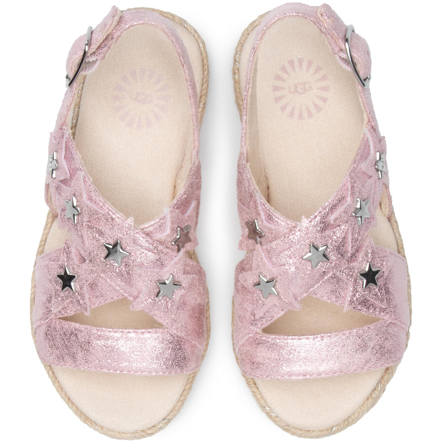 Ugg Sandali T Allairey Stars 1108949T Roza - Pepit.si