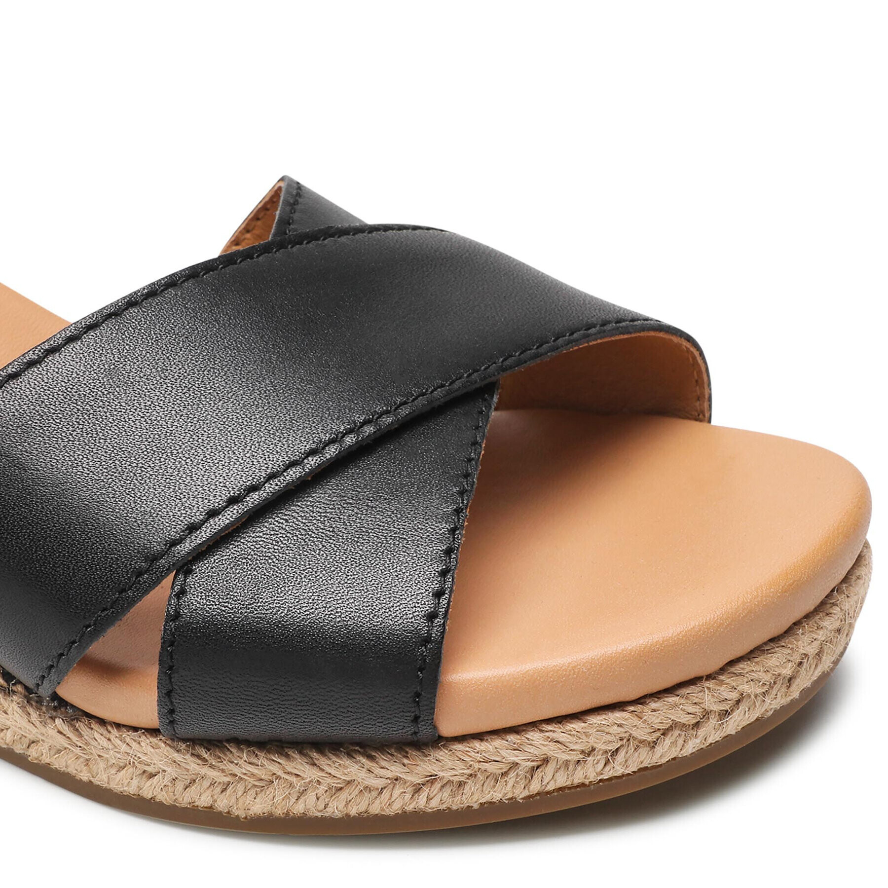 Ugg Sandali W Eugenia 1124990 Črna - Pepit.si