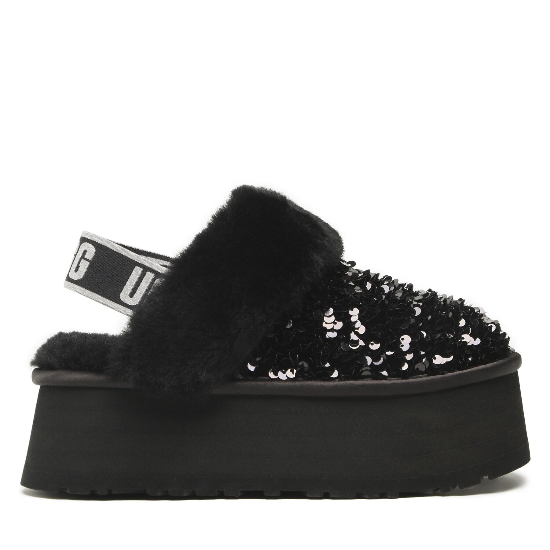 Ugg Sandali W Funkette Chunky Sequin 1134450 Črna - Pepit.si