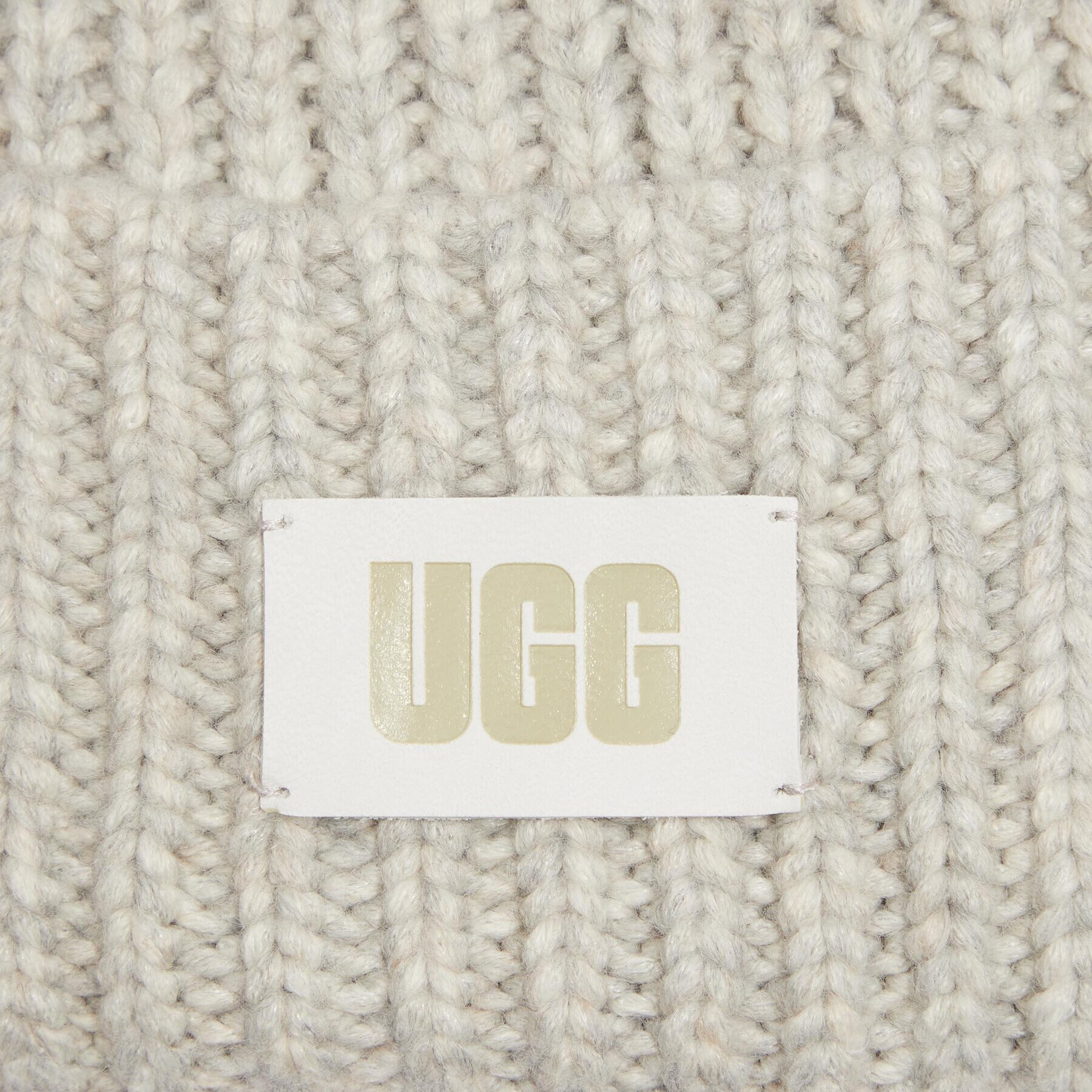 Ugg Set šal + kapa W Knit Beanie W Pom And Scarf 21883 Siva - Pepit.si