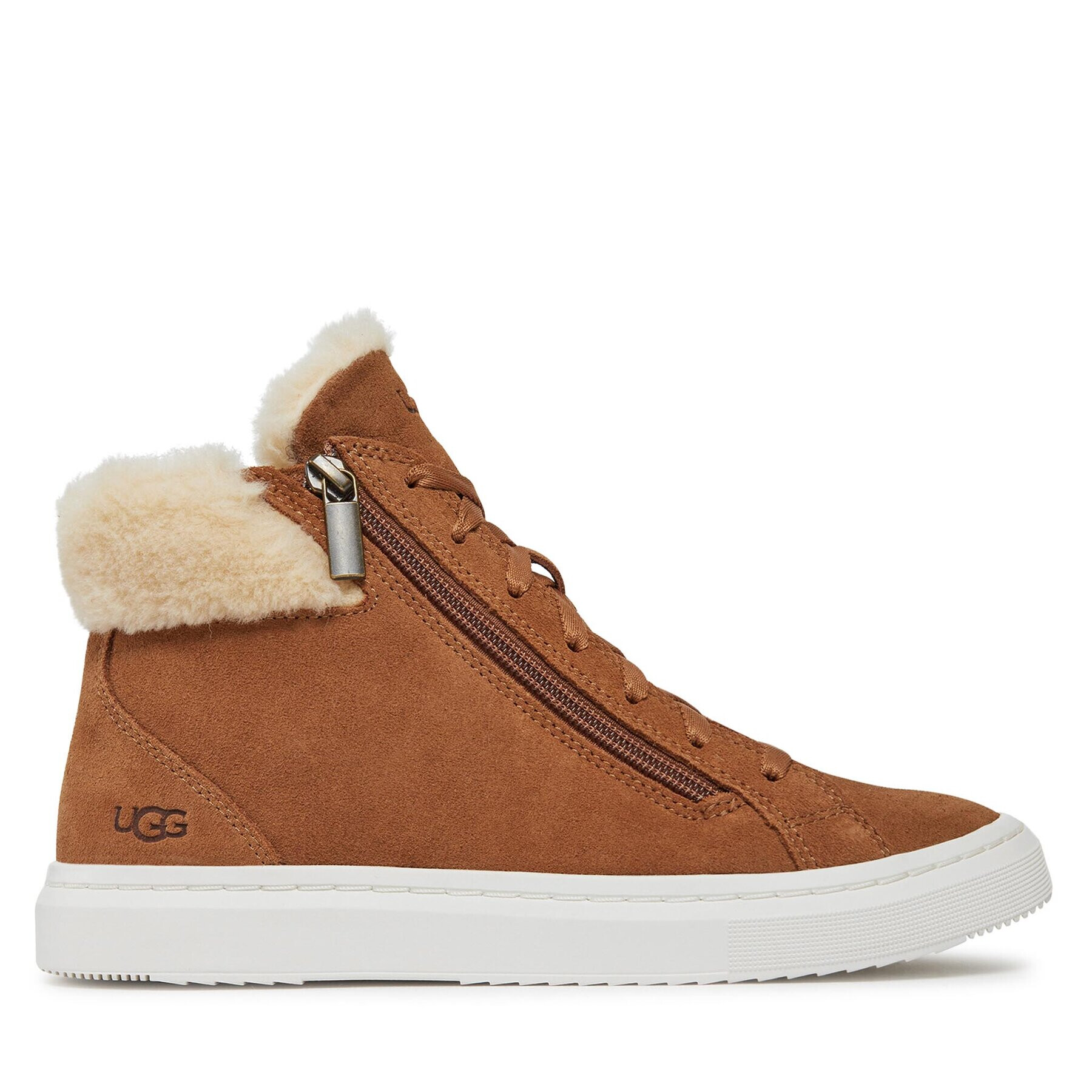 Ugg Škornji W Alameda Mid Zip 1130783 Rjava - Pepit.si