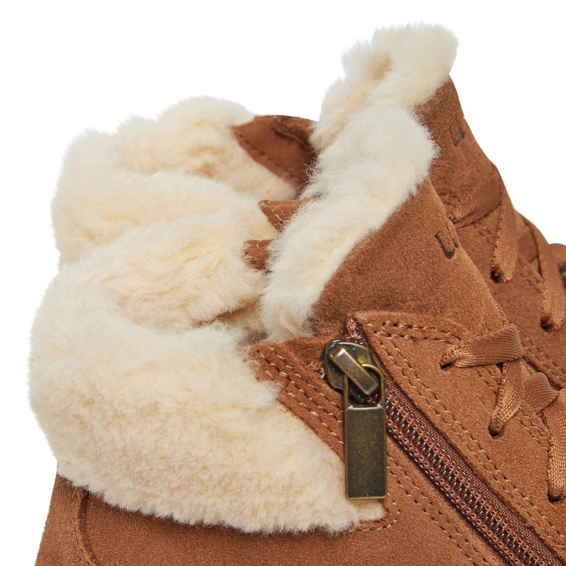 Ugg Škornji W Alameda Mid Zip 1130783 Rjava - Pepit.si