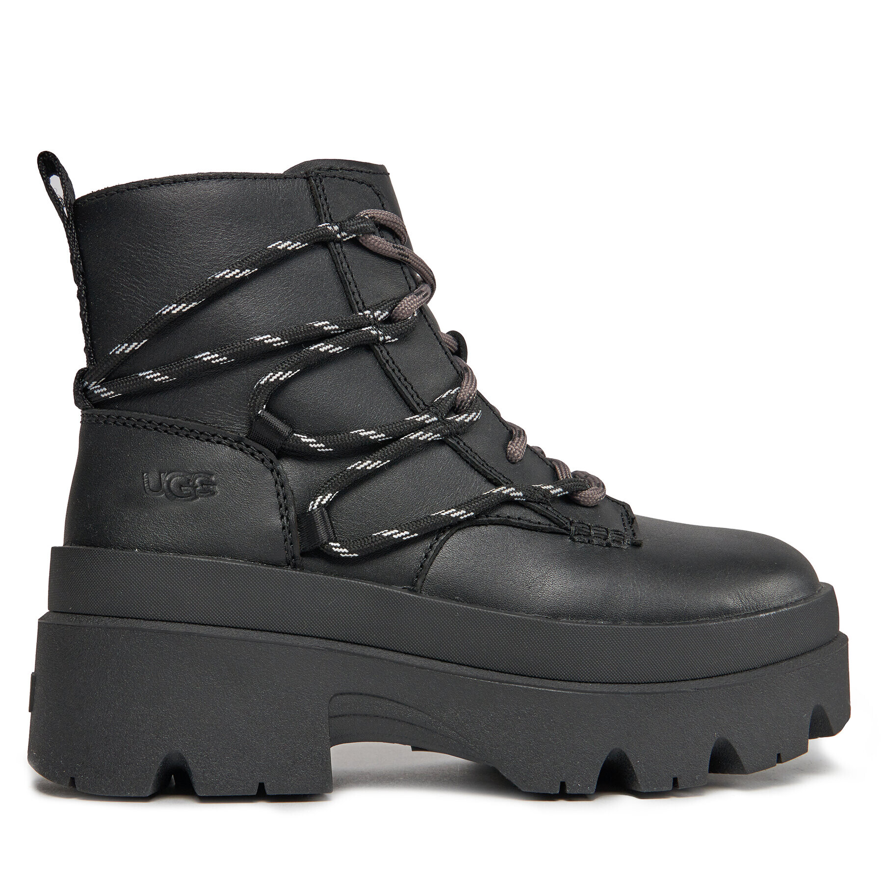 Ugg Škornji W Brisbane Lace Up 1149650 Črna - Pepit.si