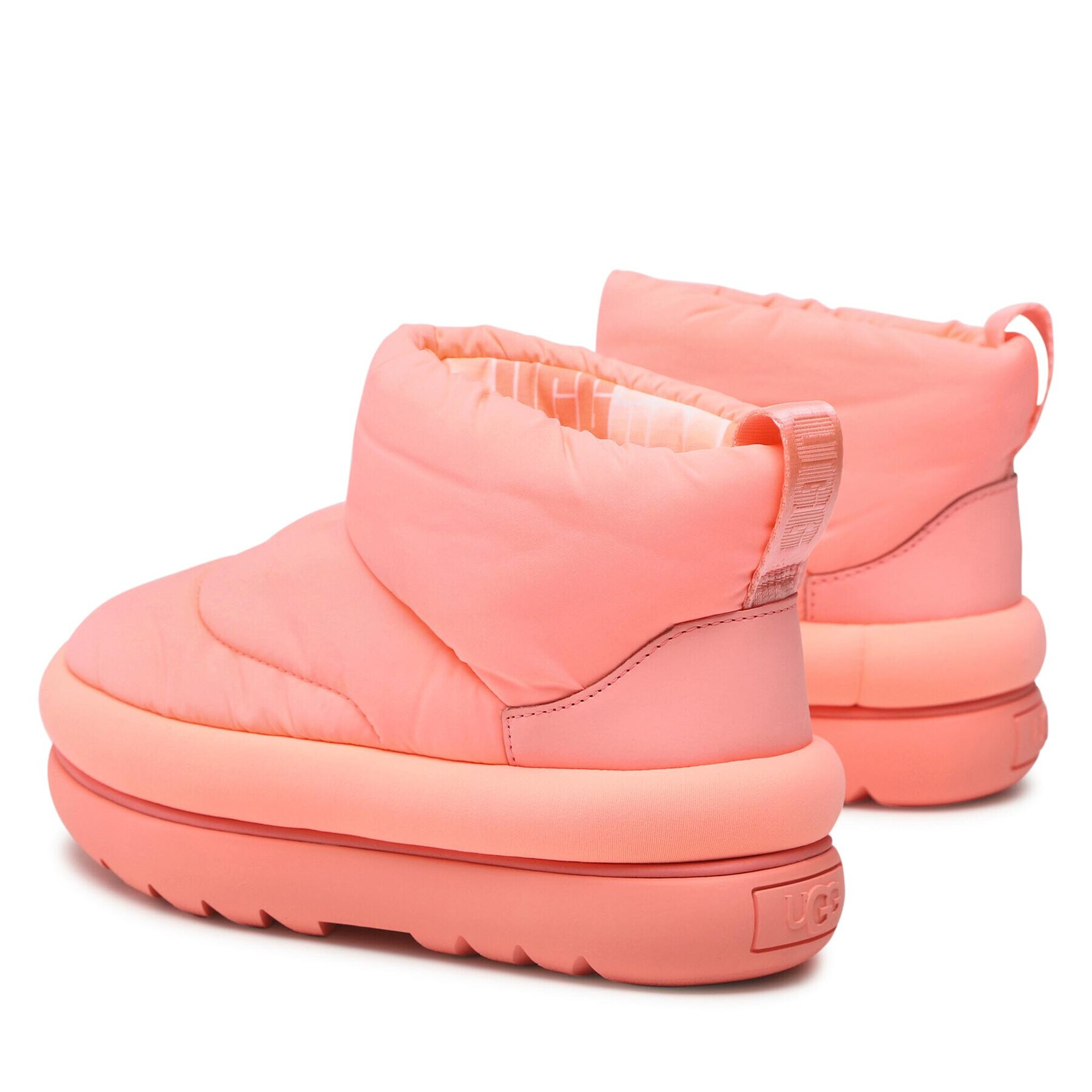 Ugg Škornji W Classic Maxi Mini 1132017 Koral - Pepit.si