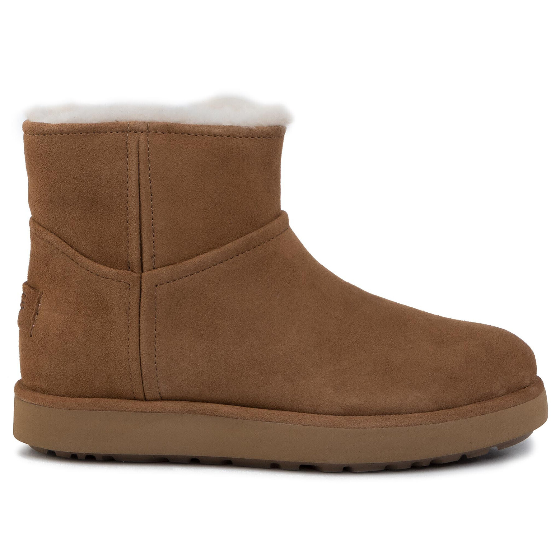 Ugg Škornji W Classic Mini Blvd 1108143 Rjava - Pepit.si