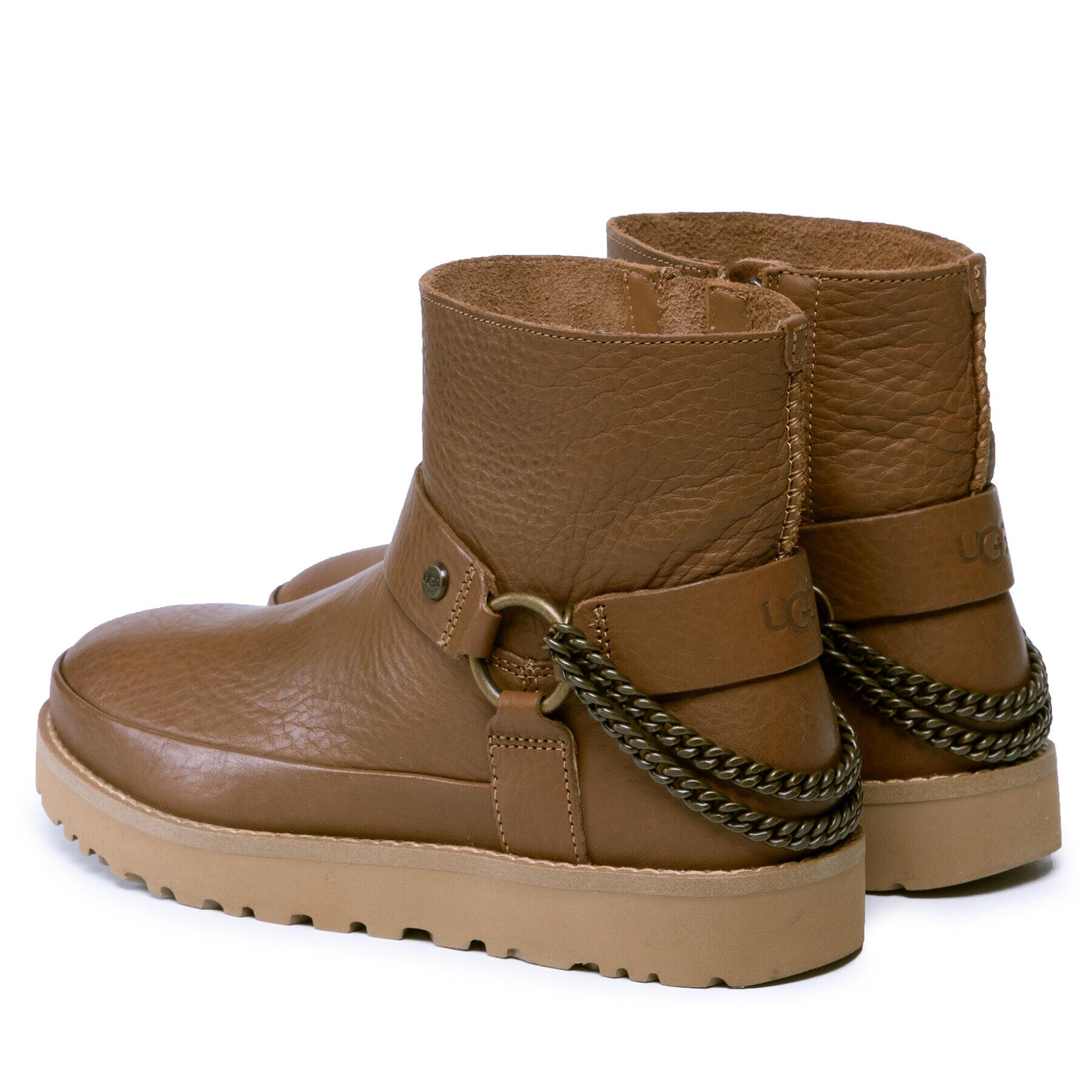 Ugg Škornji W Deconstructed Mini Chains 1120694 Rjava - Pepit.si