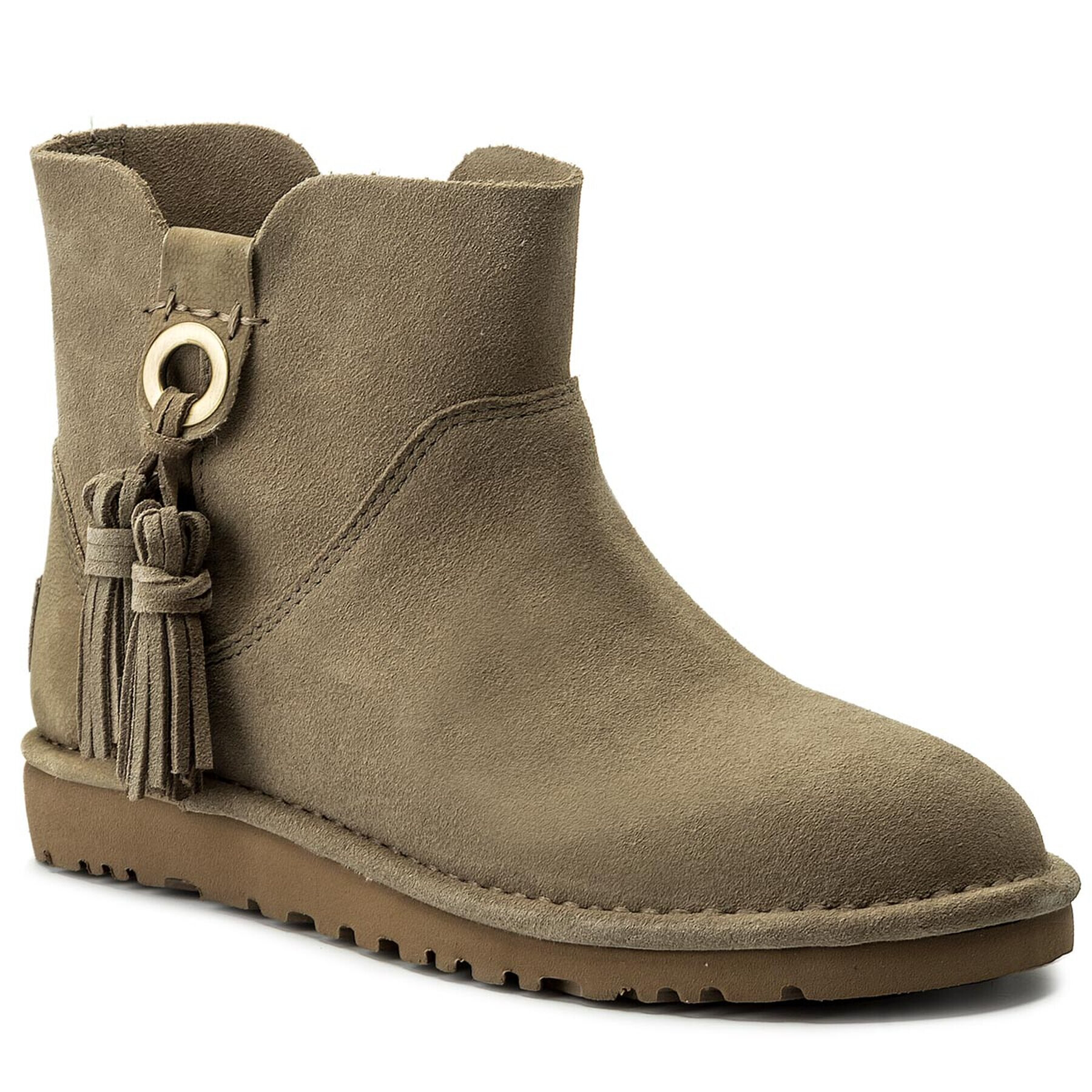 Ugg Škornji W Gib 1019959 Zelena - Pepit.si