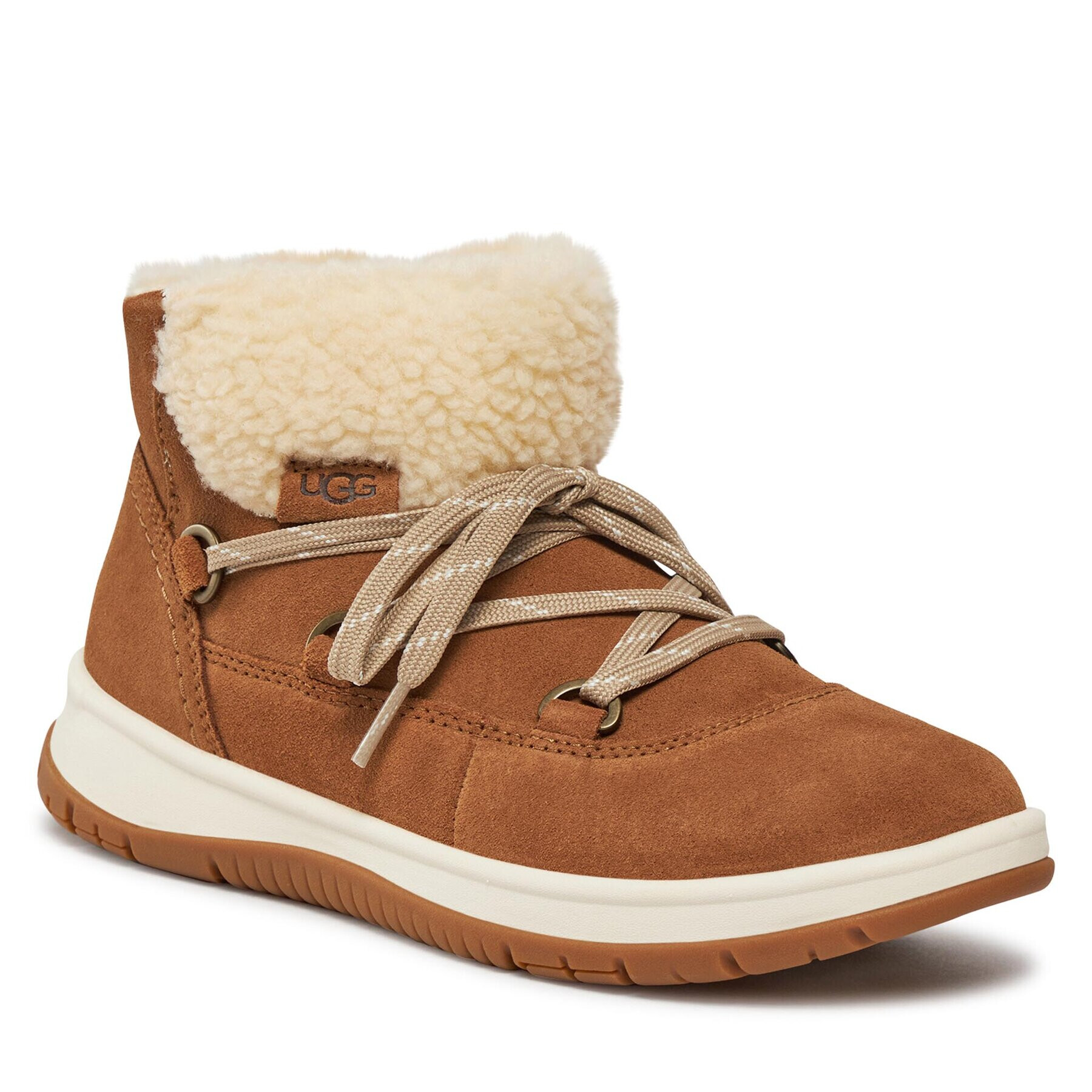 Ugg Škornji W Lakesider Heritage Lace 1143836 Rjava - Pepit.si