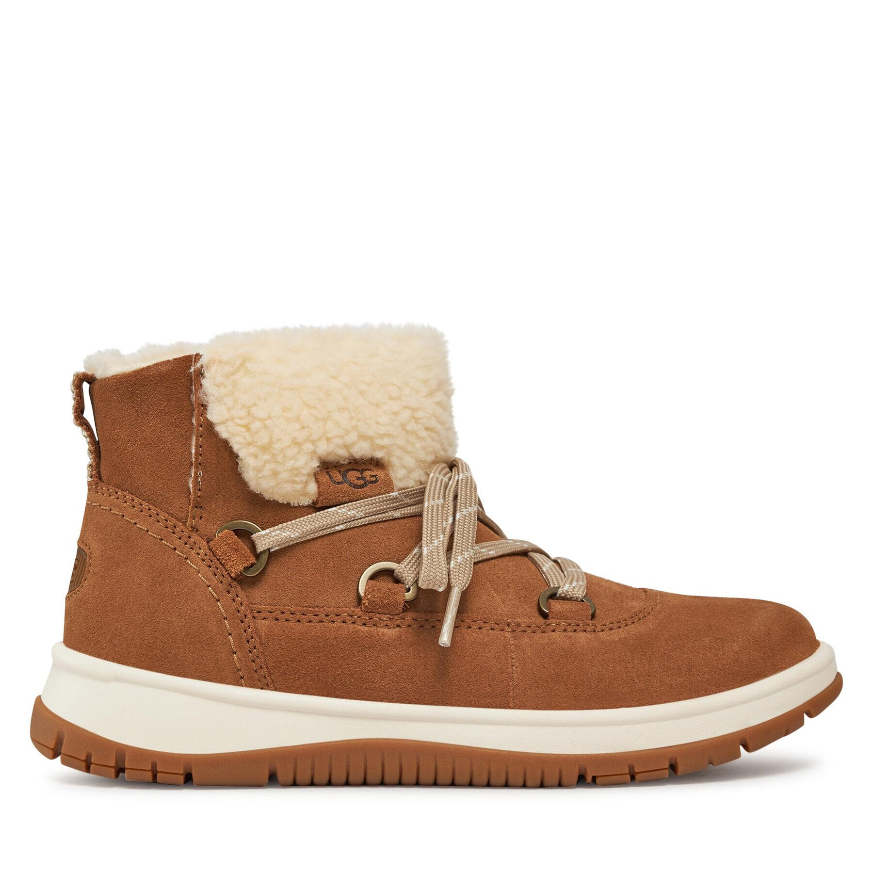 Ugg Škornji W Lakesider Heritage Lace 1143836 Rjava - Pepit.si