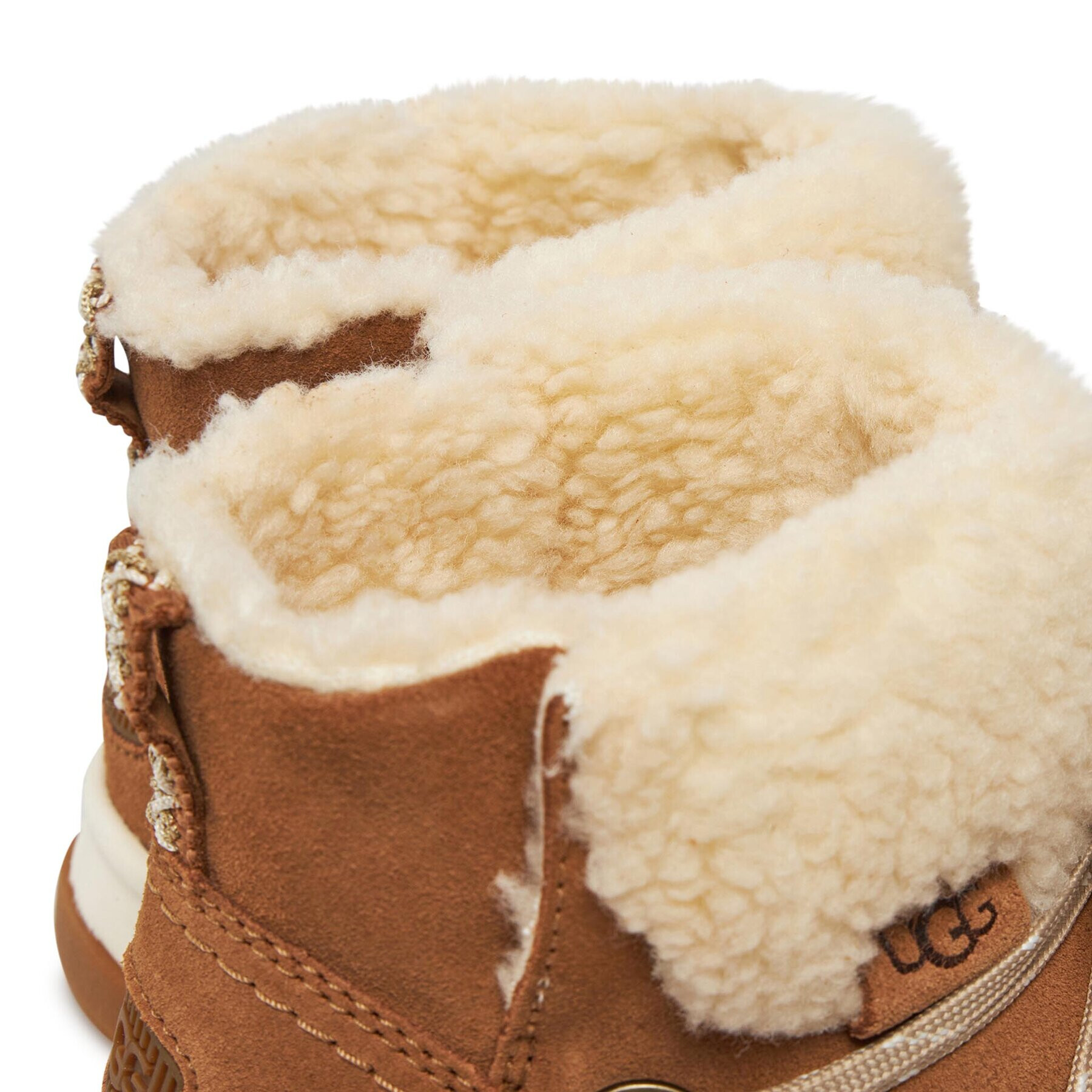 Ugg Škornji W Lakesider Heritage Lace 1143836 Rjava - Pepit.si