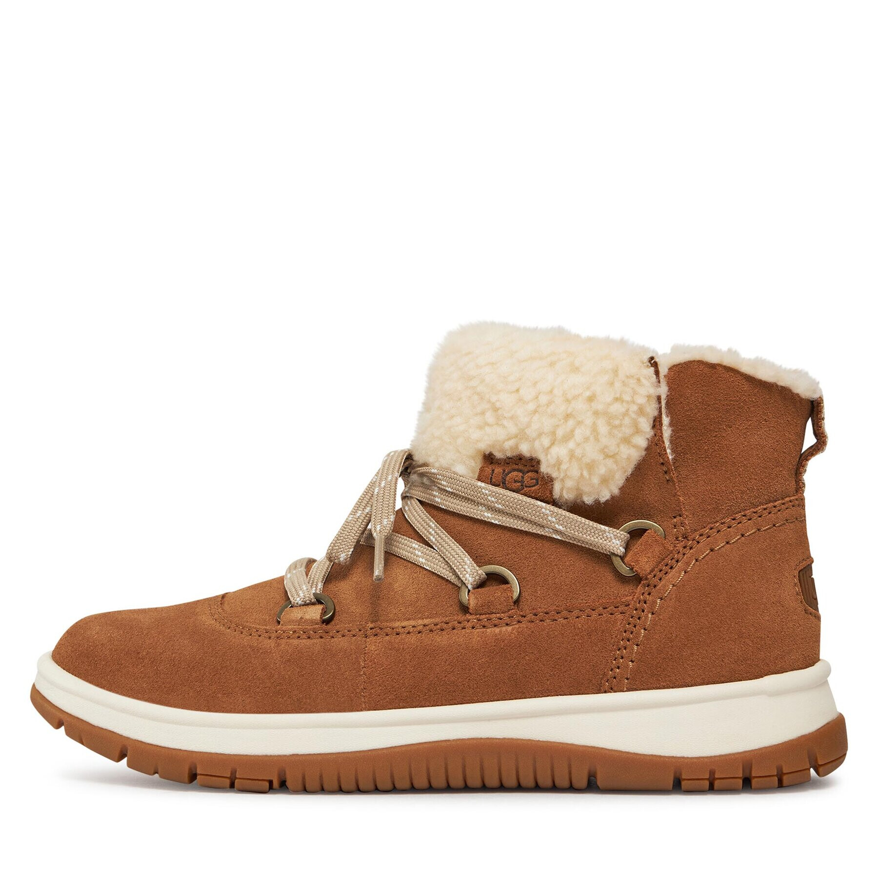 Ugg Škornji W Lakesider Heritage Lace 1143836 Rjava - Pepit.si