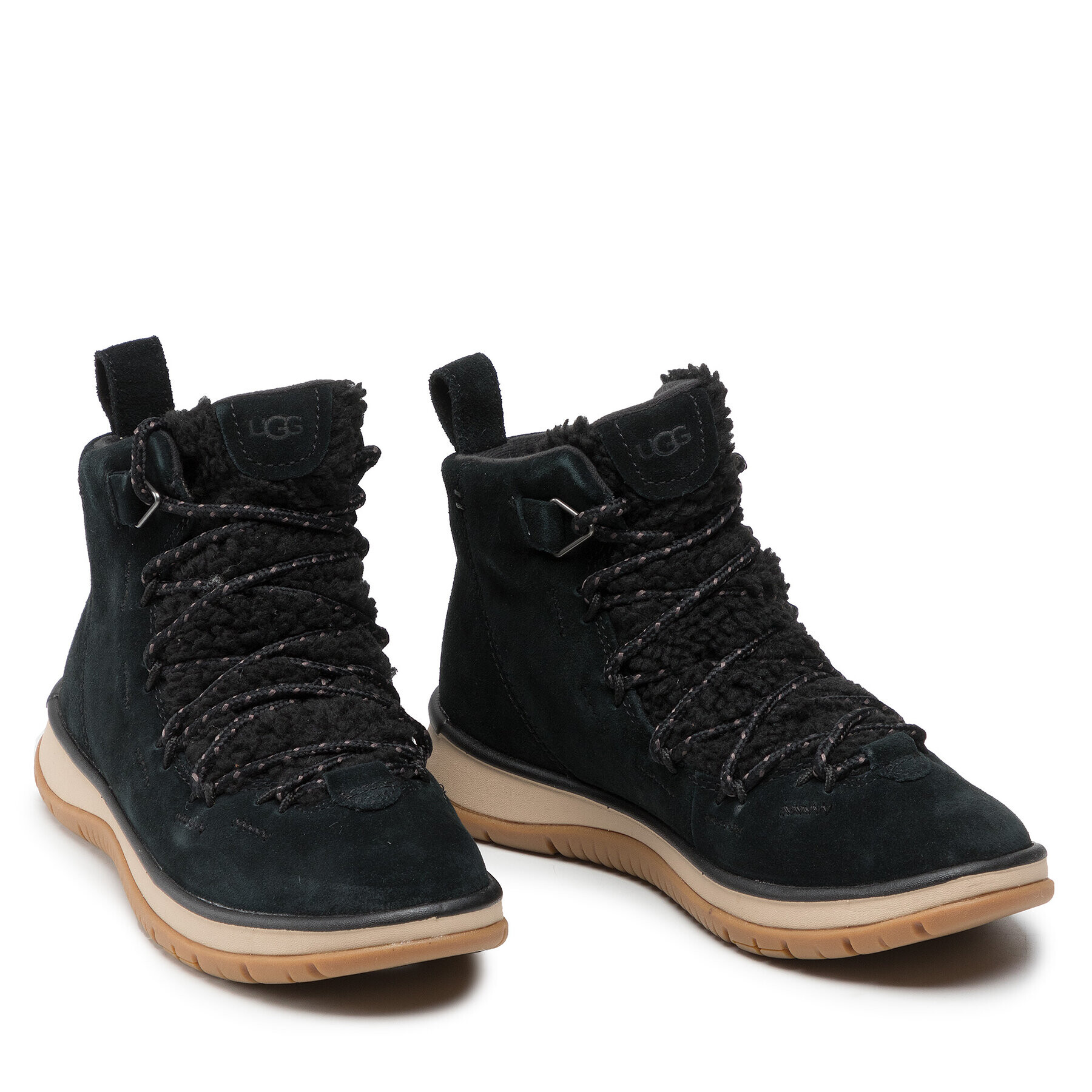 Ugg Škornji W Lakesider Heritage Mid 1121020 Črna - Pepit.si