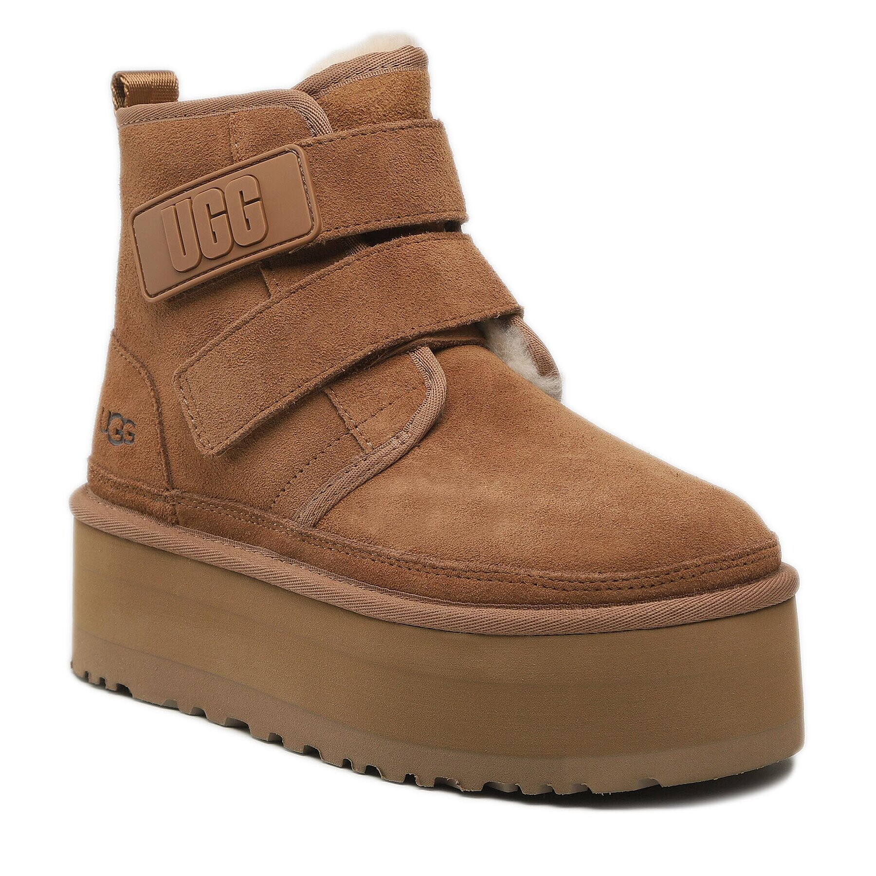 Ugg Škornji W Neumel Platform 1130554 Rjava - Pepit.si