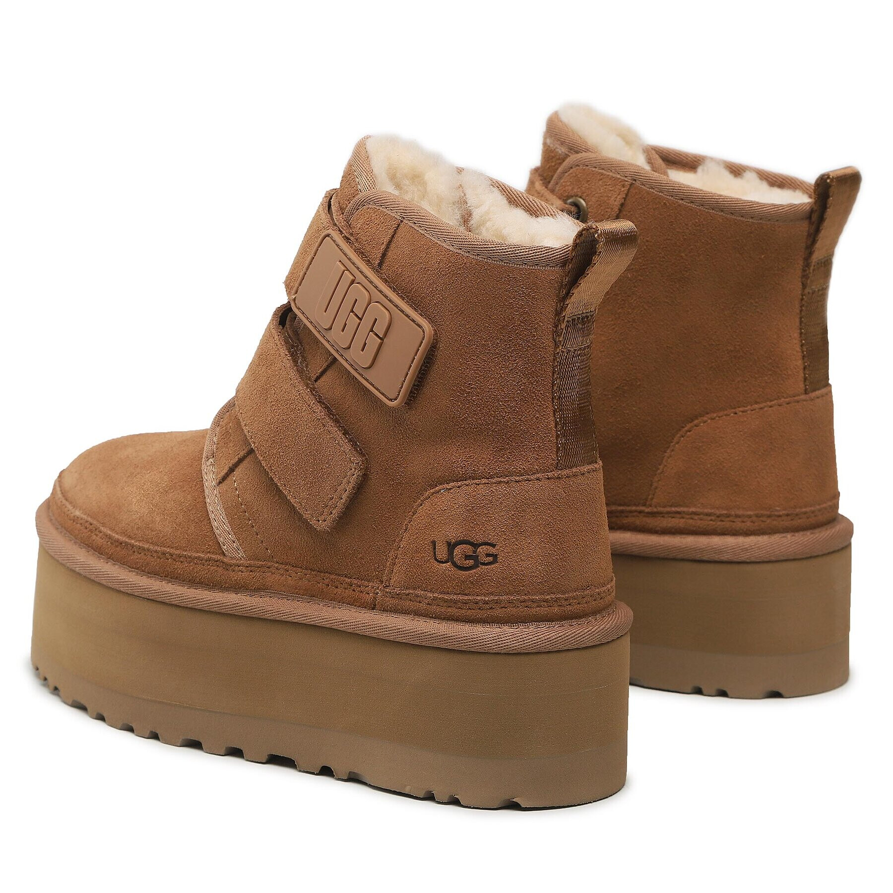 Ugg Škornji W Neumel Platform 1130554 Rjava - Pepit.si