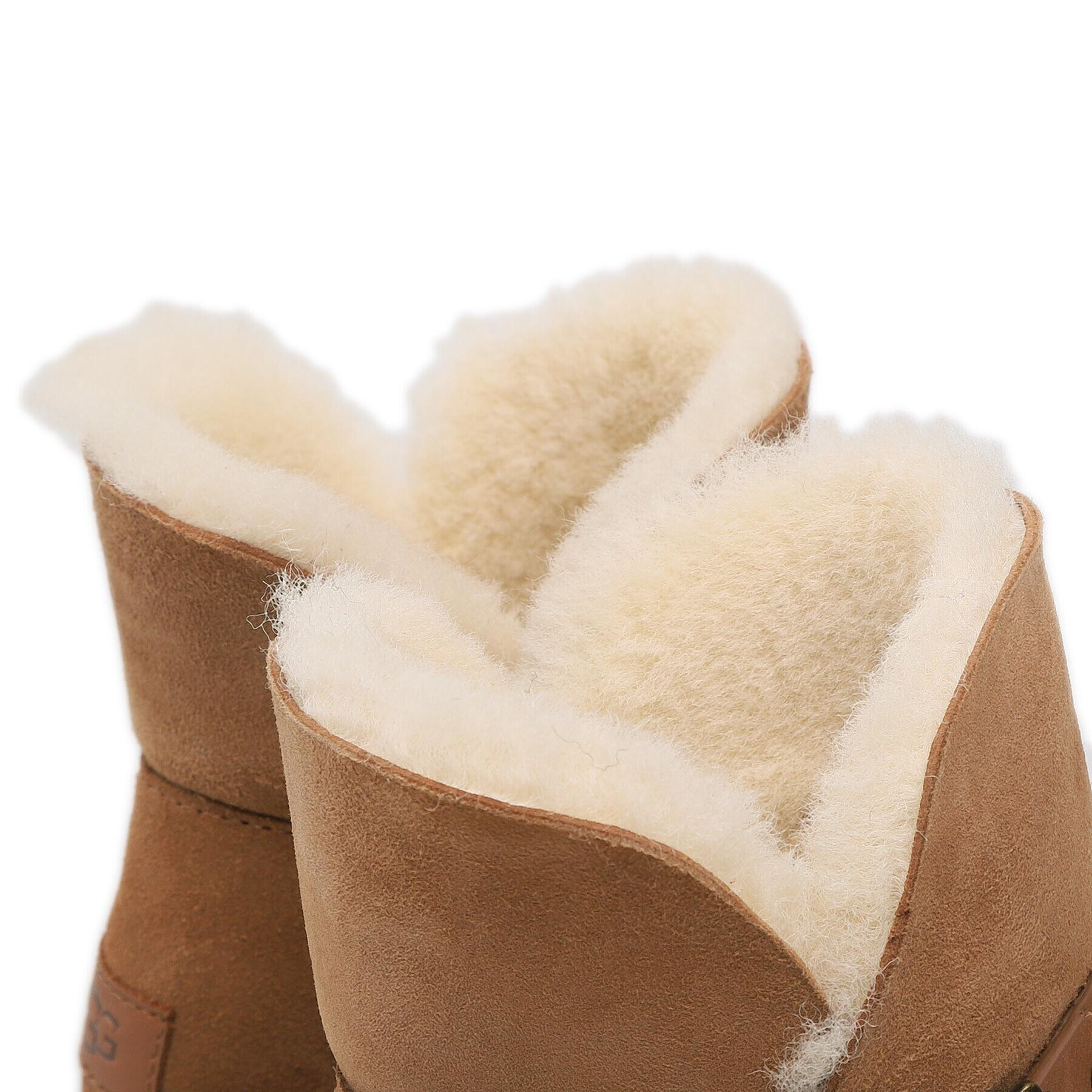 Ugg Škornji W Romely Short Buckle 1132993 Rjava - Pepit.si