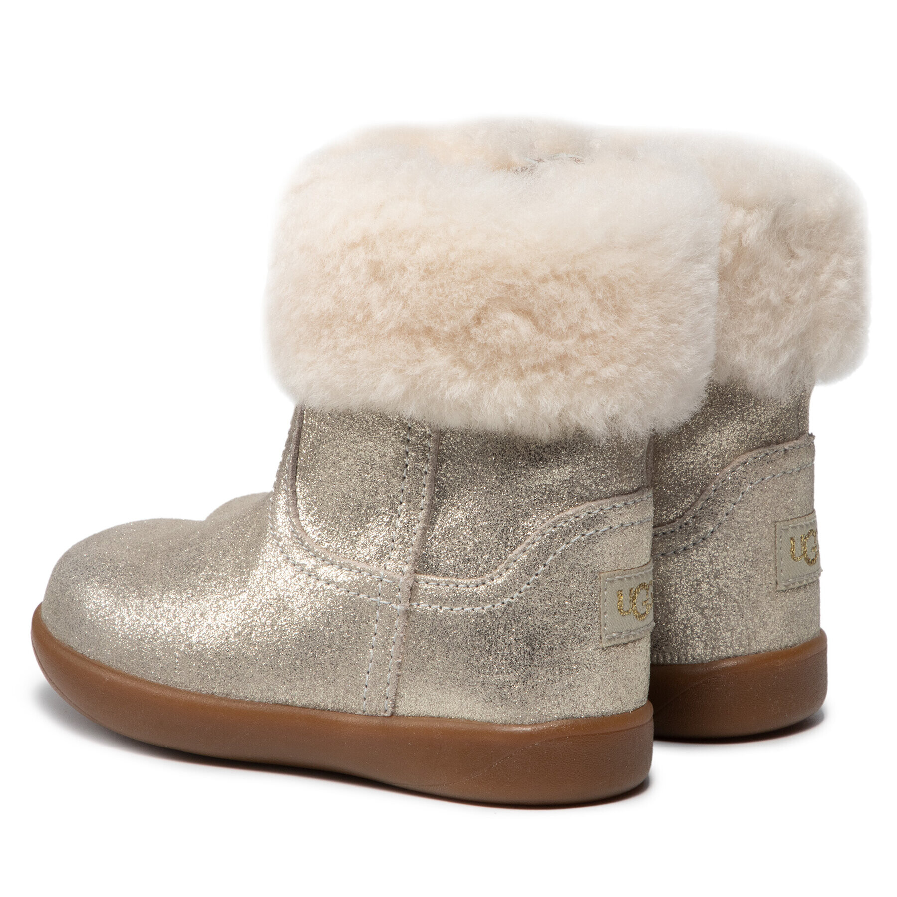 Ugg Škornji za sneg T Jorie II Metallic 1097035T Zlata - Pepit.si