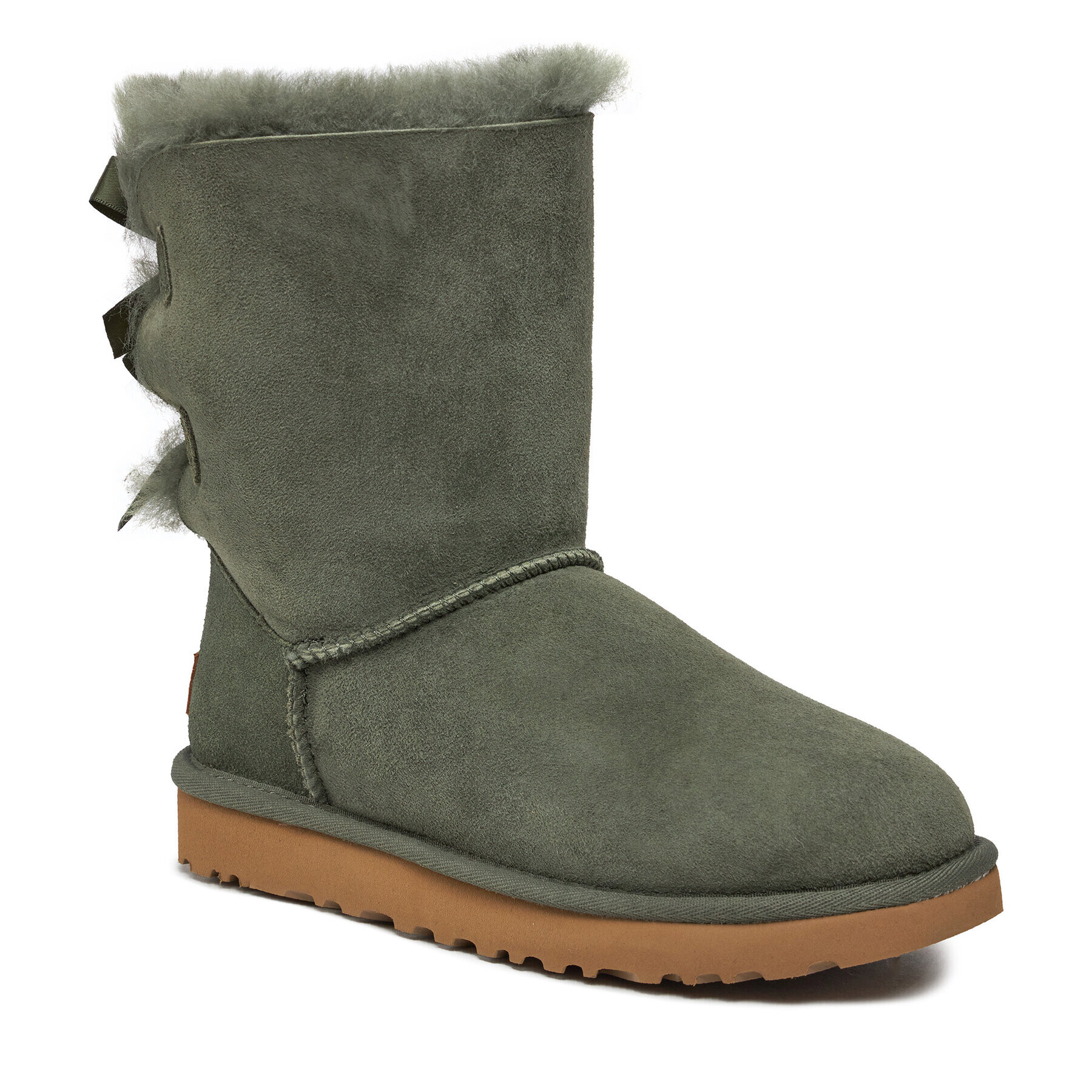 Ugg Škornji za sneg W Bailey Bow II 1016225 Zelena - Pepit.si