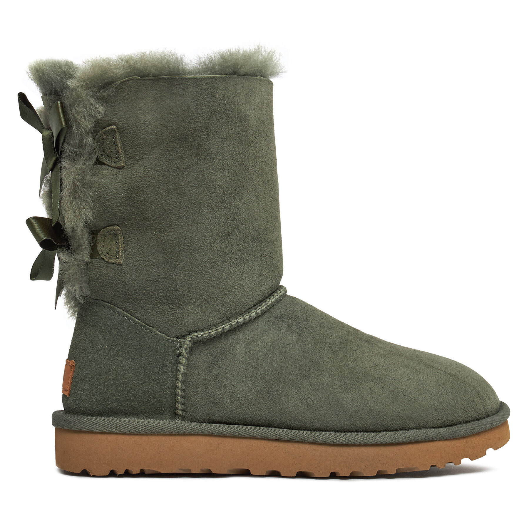 Ugg Škornji za sneg W Bailey Bow II 1016225 Zelena - Pepit.si