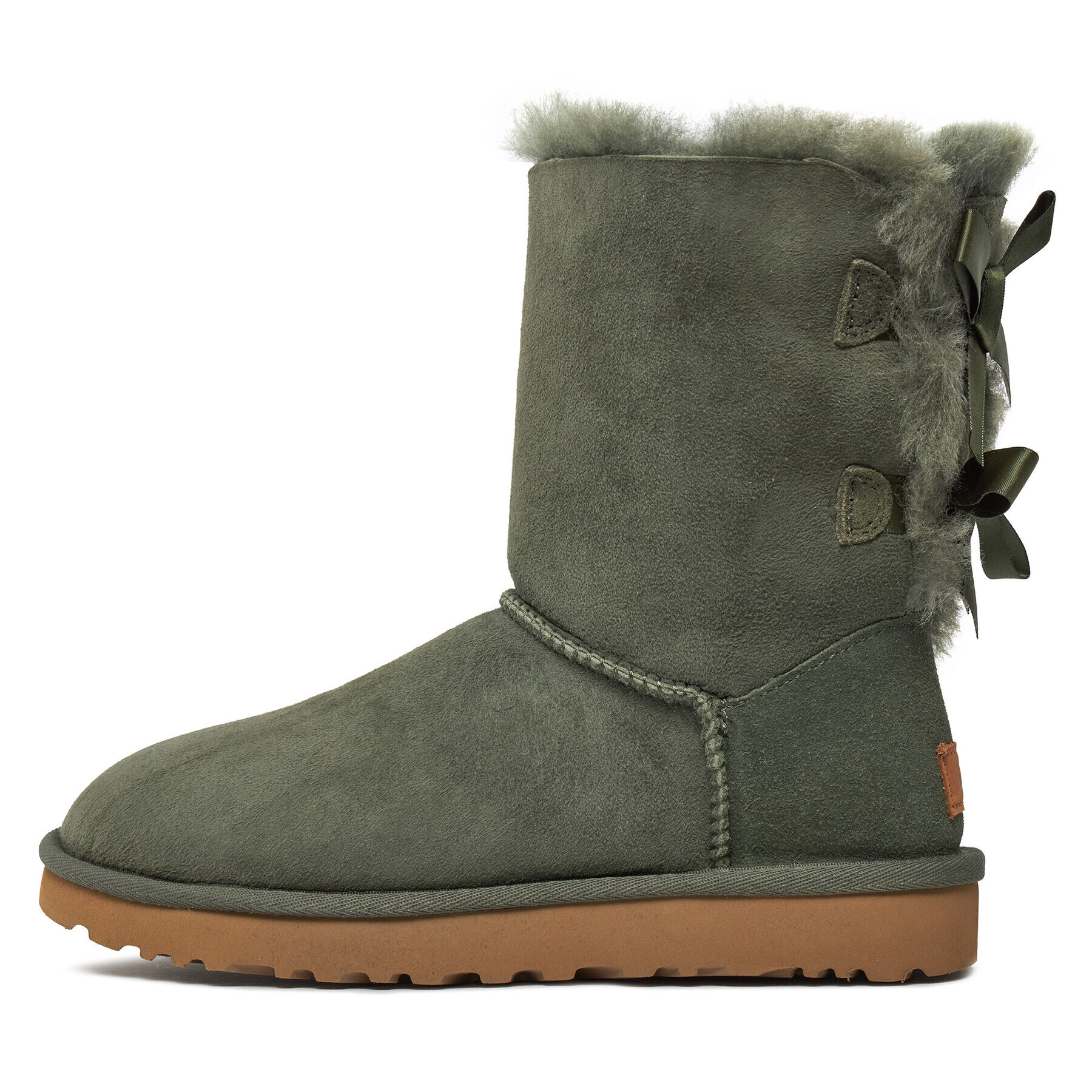 Ugg Škornji za sneg W Bailey Bow II 1016225 Zelena - Pepit.si